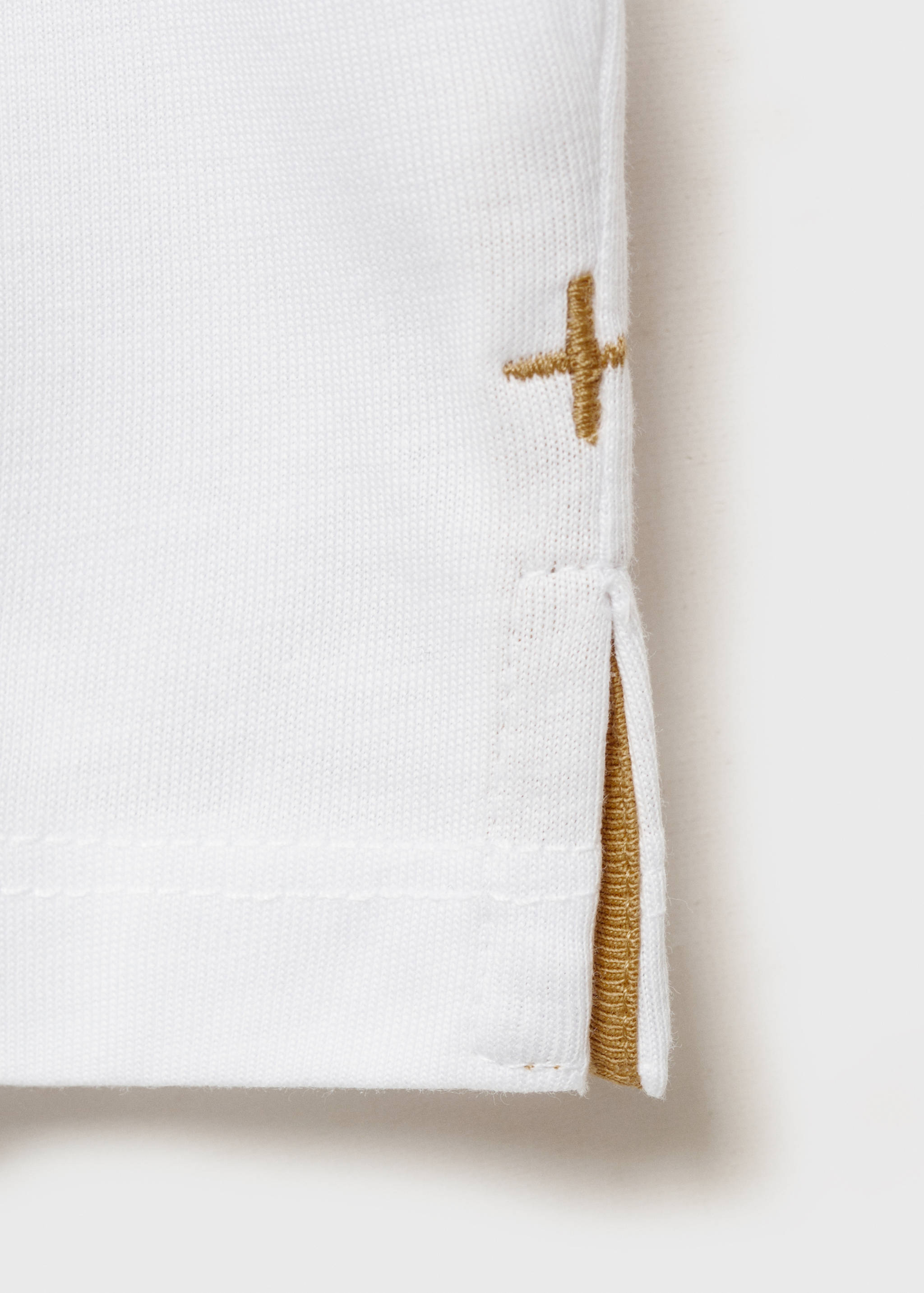 Printed cotton-blend T-shirt - Details of the article 0