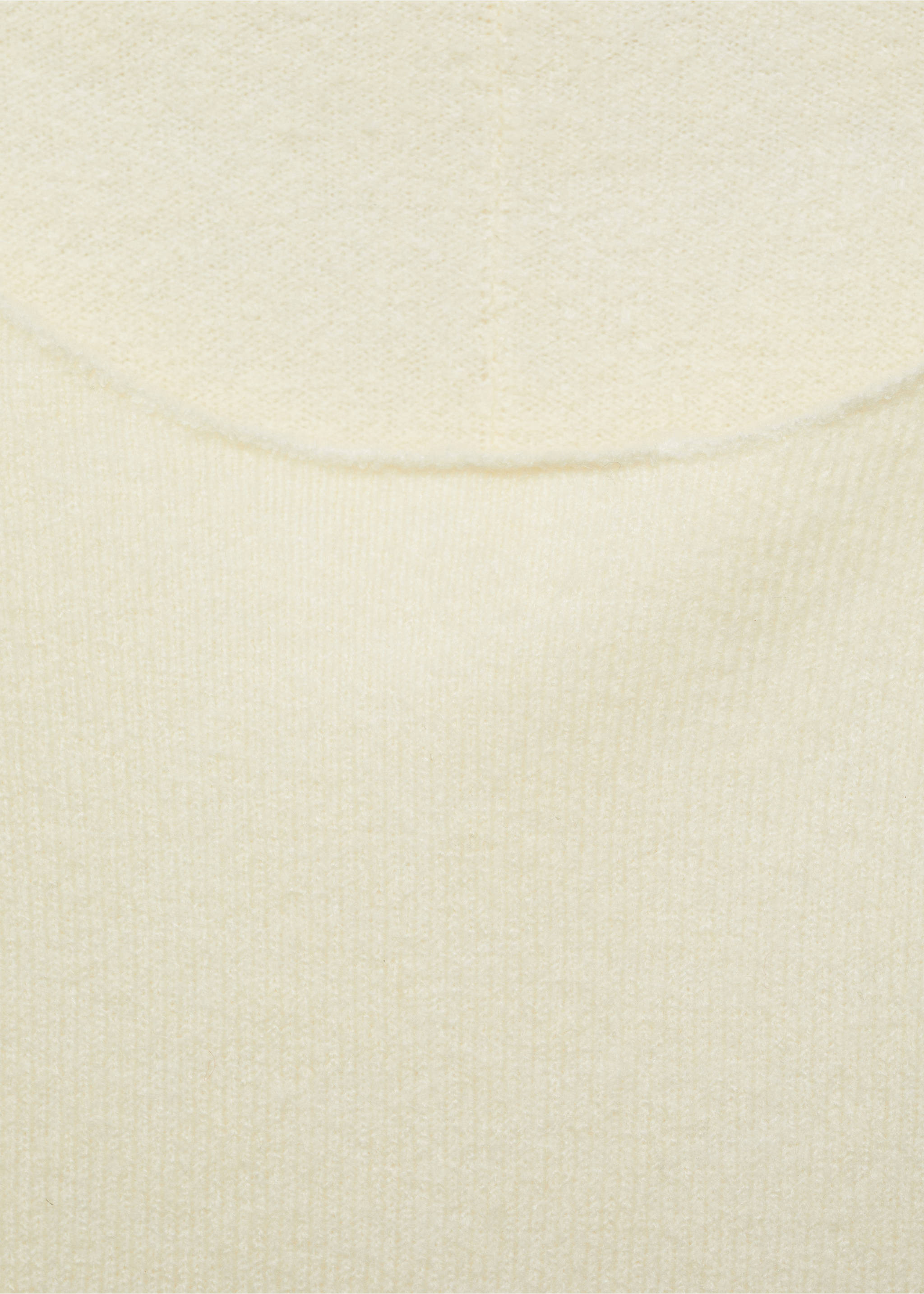 Oversize Strickpullover - Detail des Artikels 8, Vanille. Ref: 87083286-00.