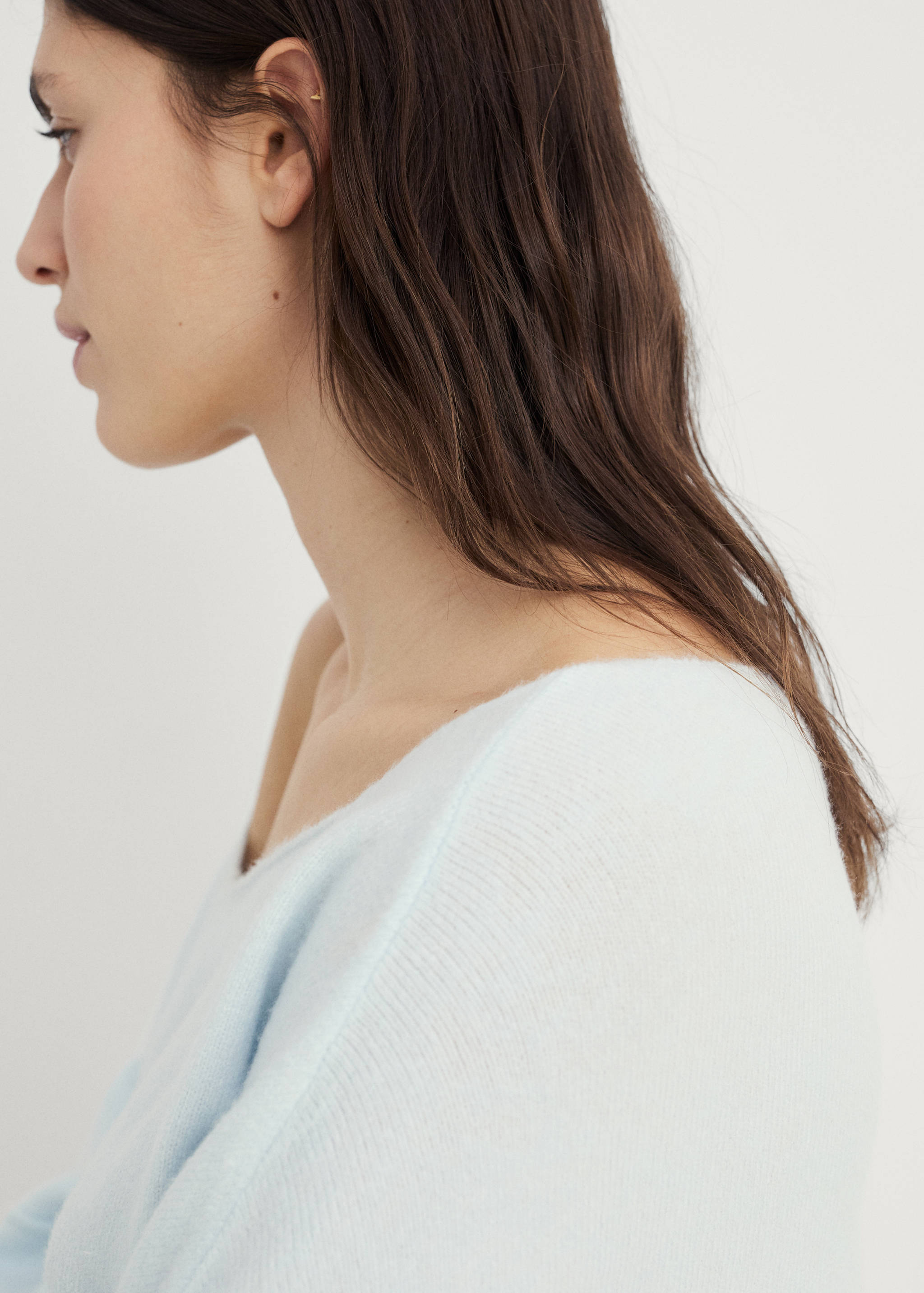 Oversize knit sweater - Details of the article 1