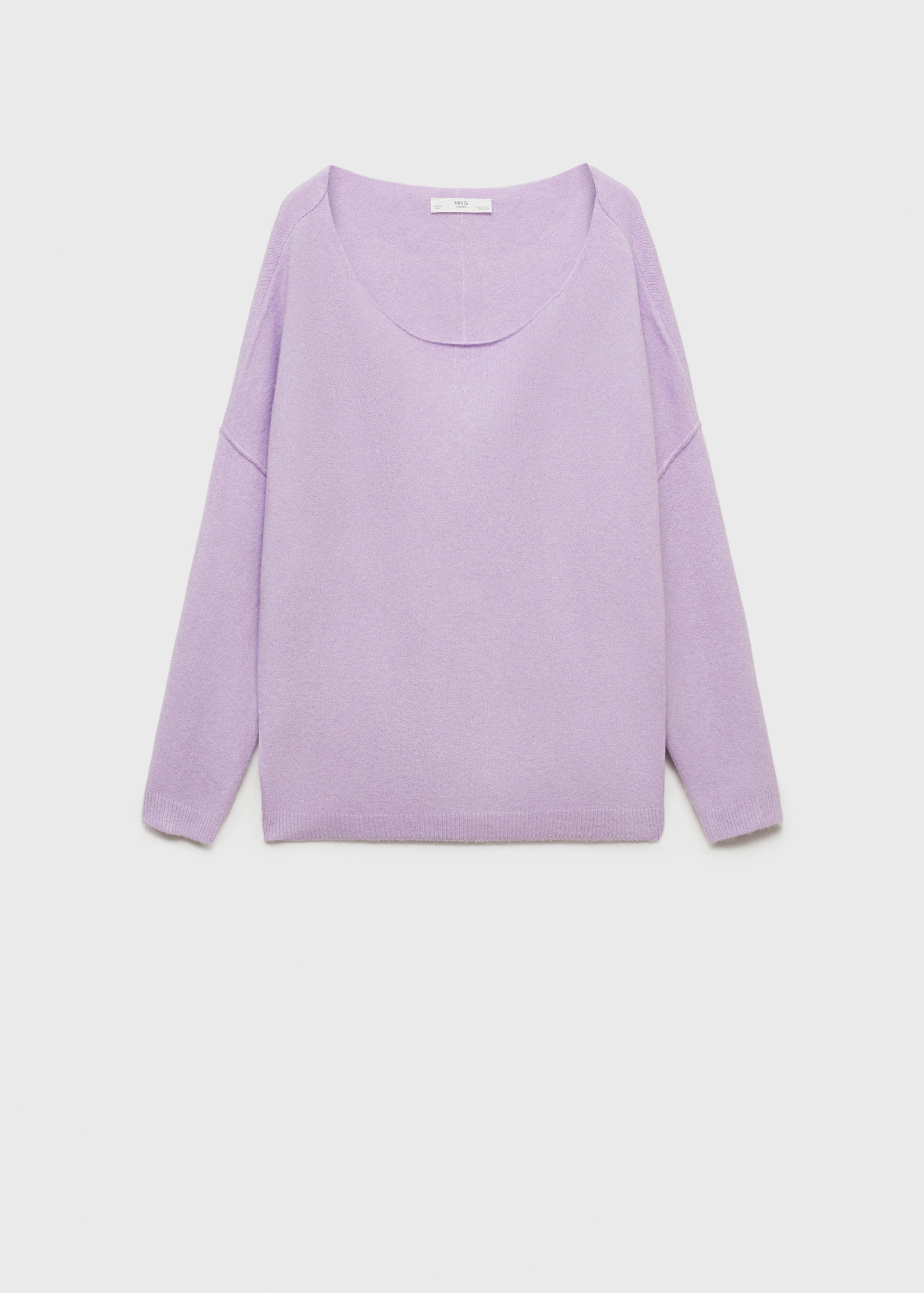 Oversize knit sweater - Article without model