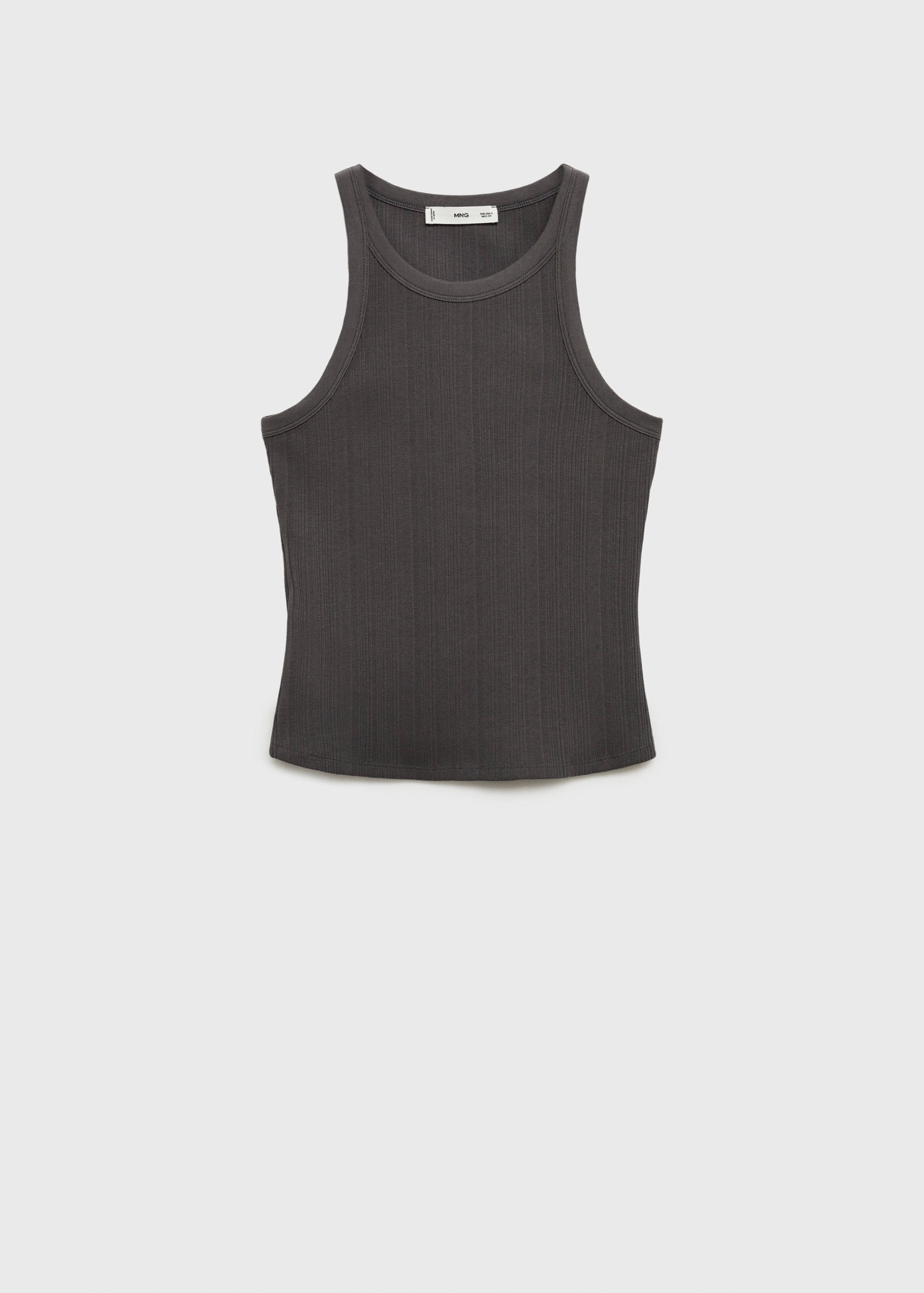 Cotton halter-neck top - Article without model