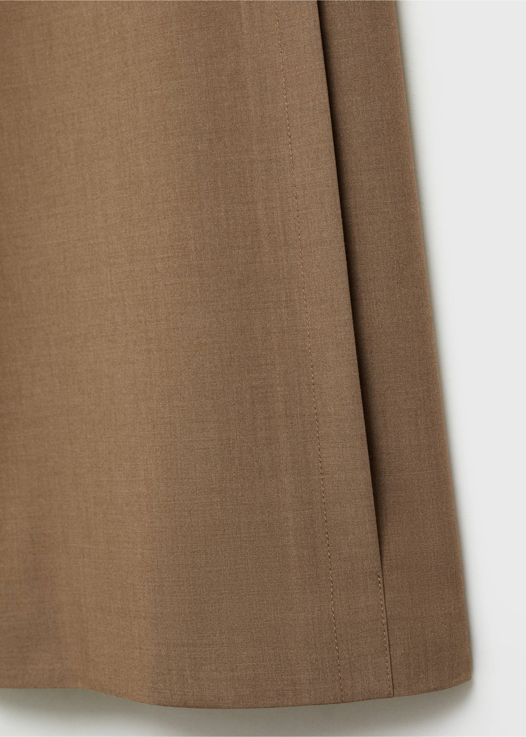 Wide leg jogger trousers - Details of the article 0, Medium Brown. Ref: 87083295-00.