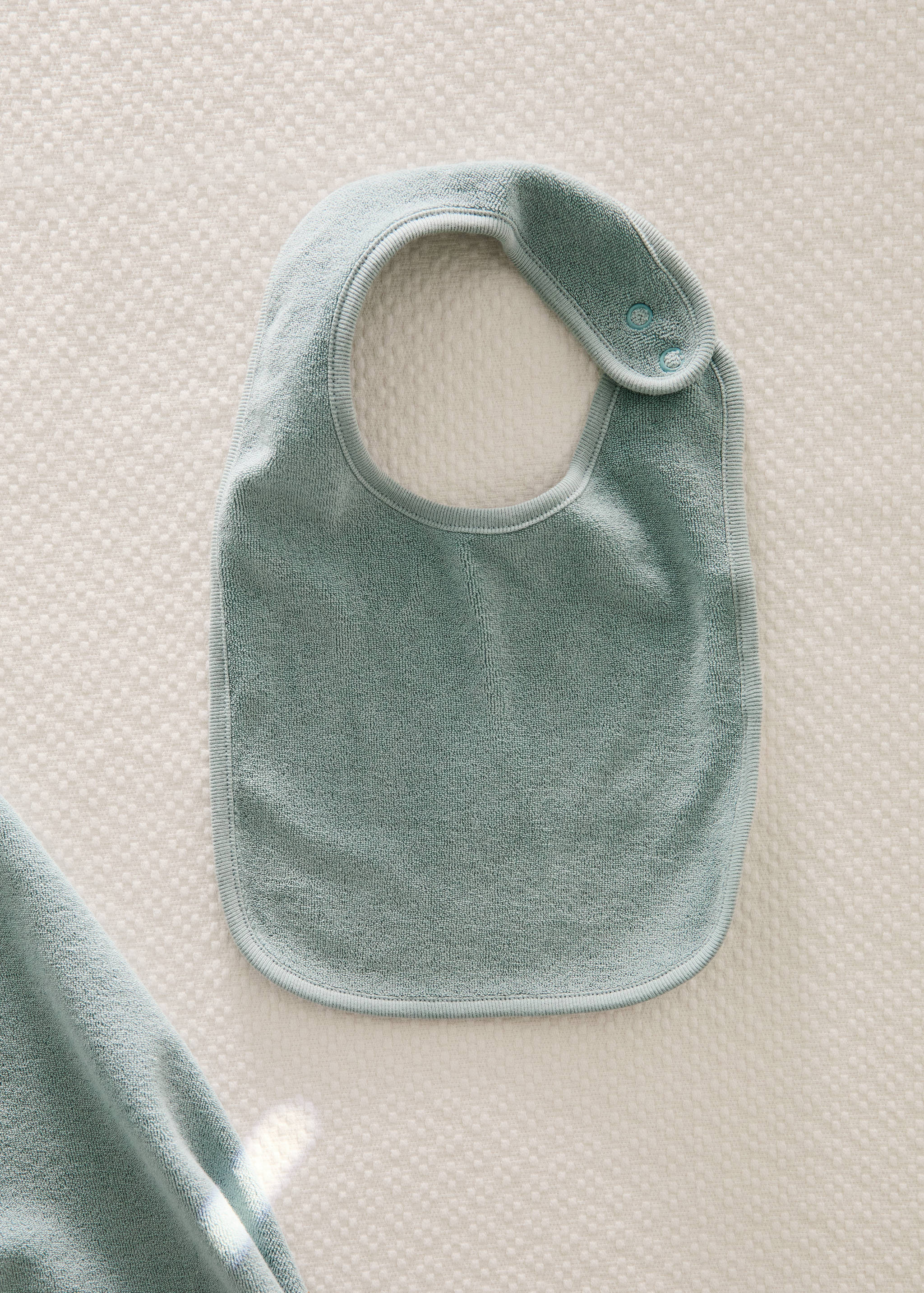 Terry cotton bib - General plane