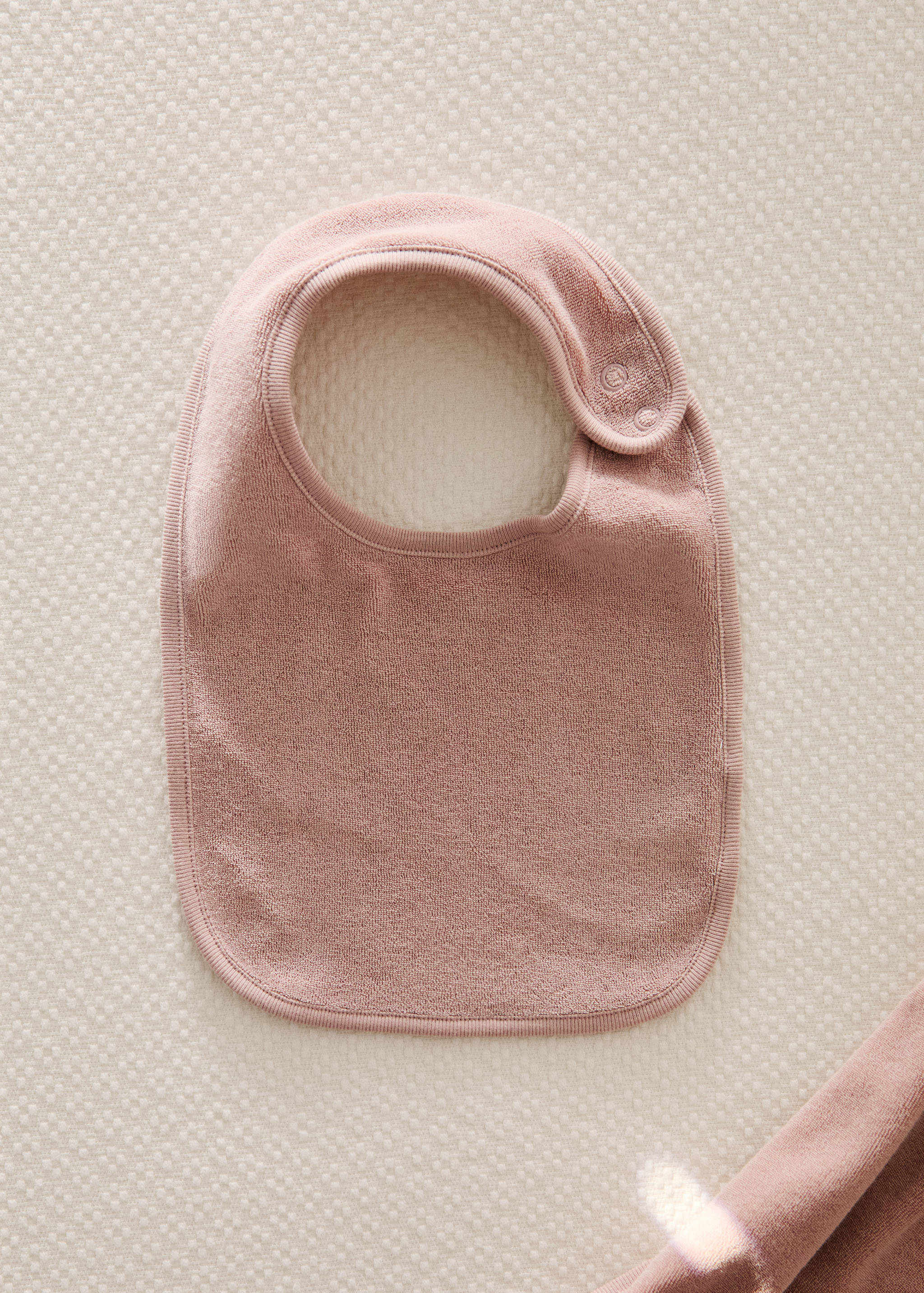 Terry cotton bib - General plane