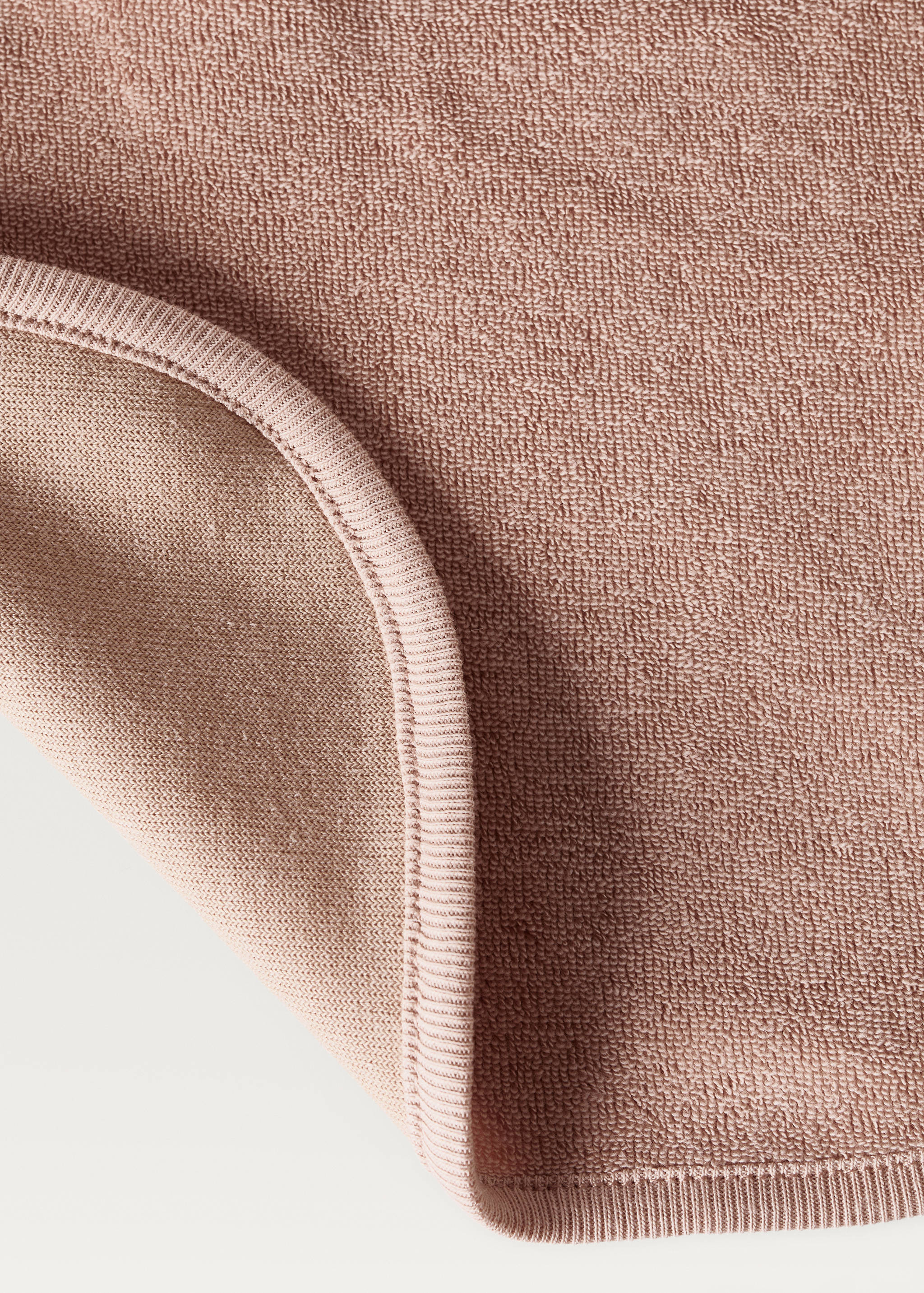 Terry cotton bib - Details of the article 1