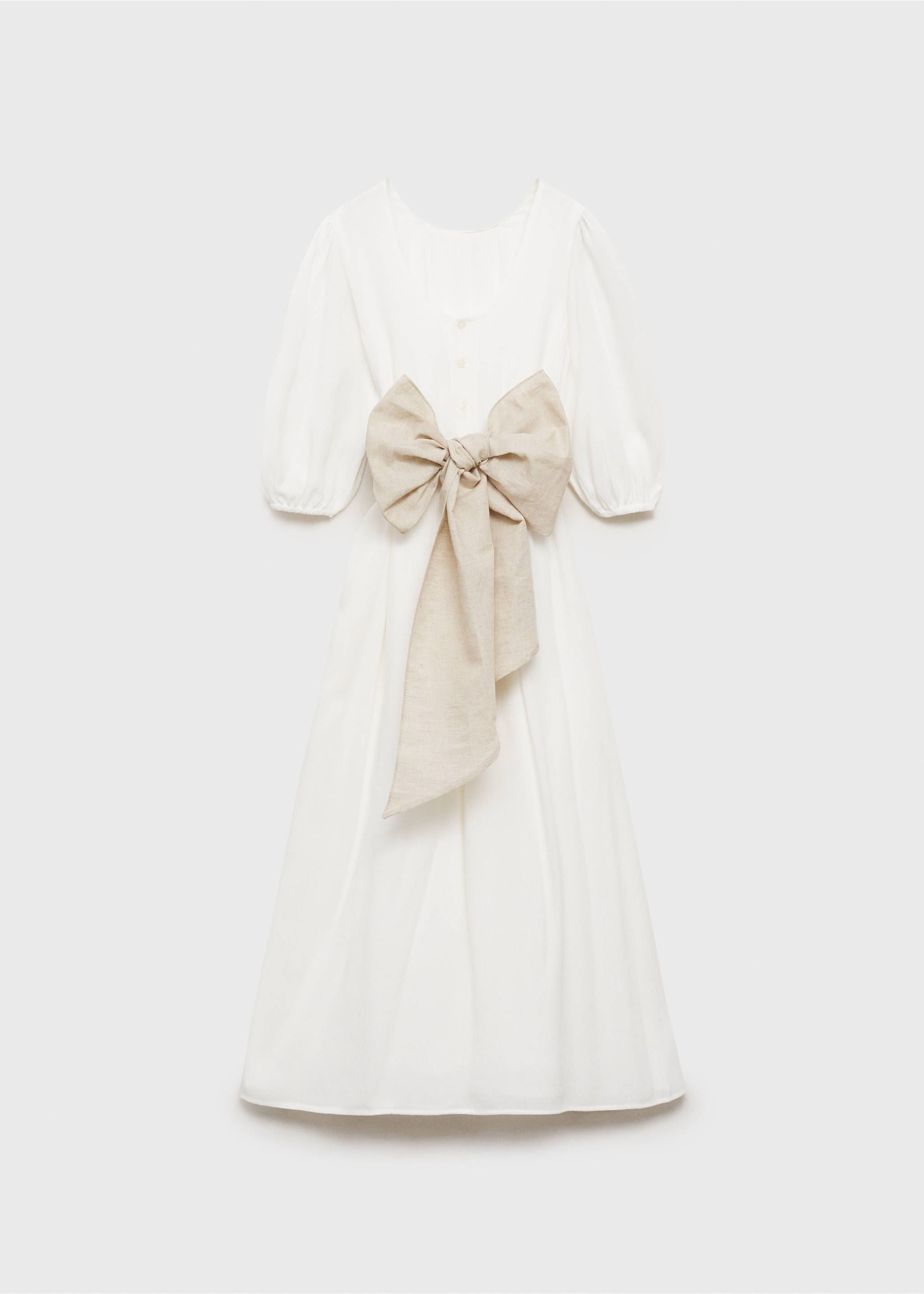 Combinaison nœud - Verso de l’article, Blanc. Ref: 87083634-00.