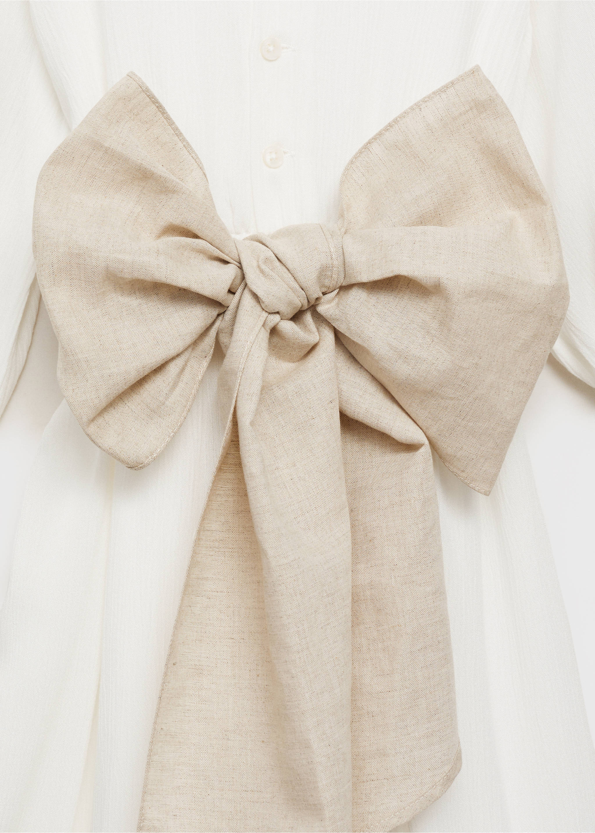 Combinaison nœud - Détail de l'article 8, Blanc. Ref: 87083634-00.