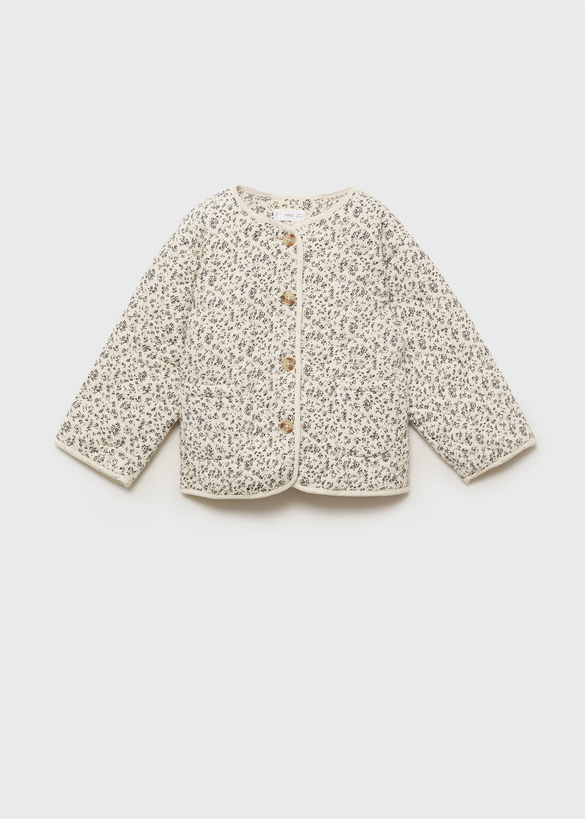 Steppmantel - Artikel ohne Model, Ecru. Ref: 87083635-00.