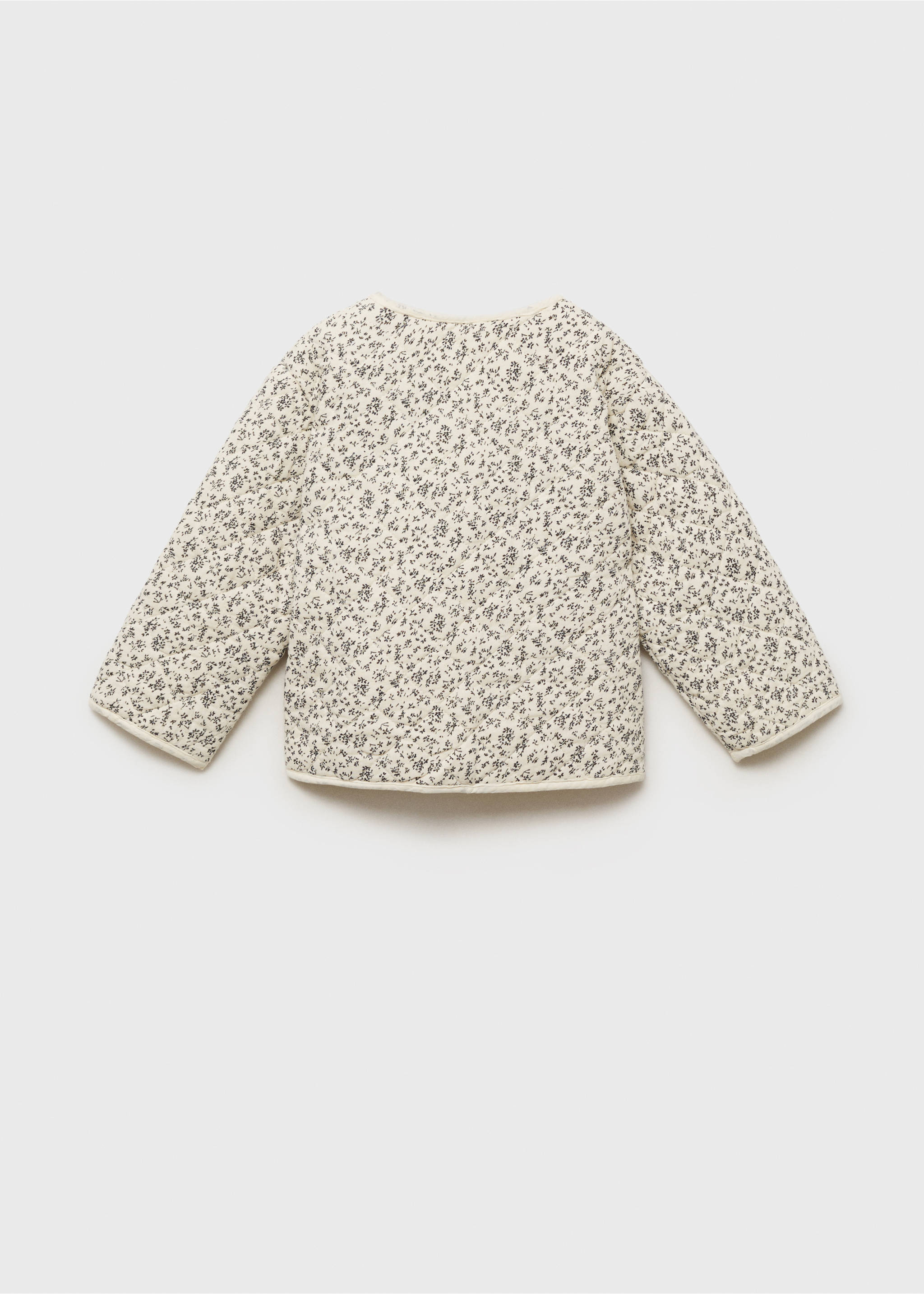 Steppmantel - Rückseite des Artikels, Ecru. Ref: 87083635-00.