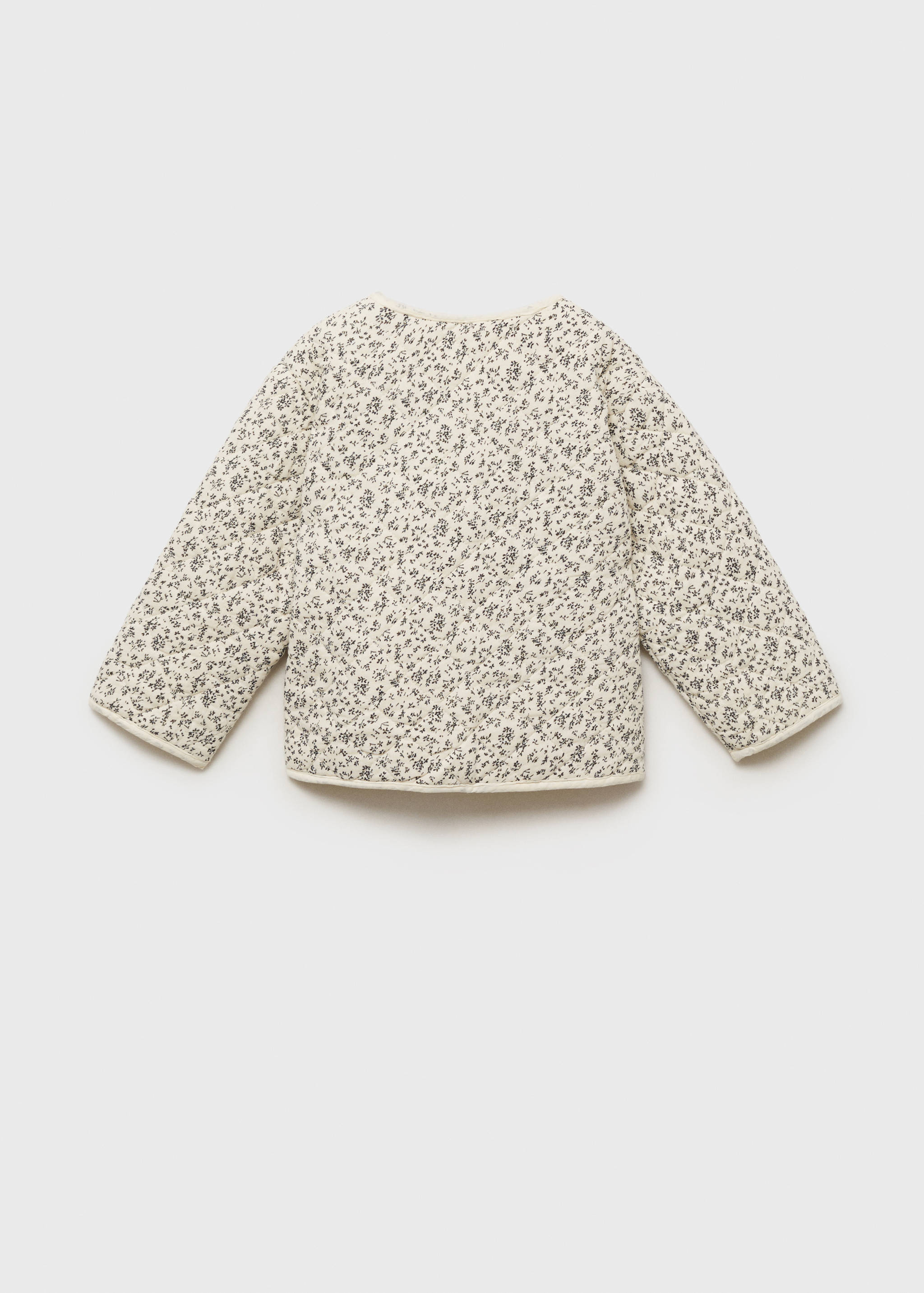 Steppmantel - Rückseite des Artikels