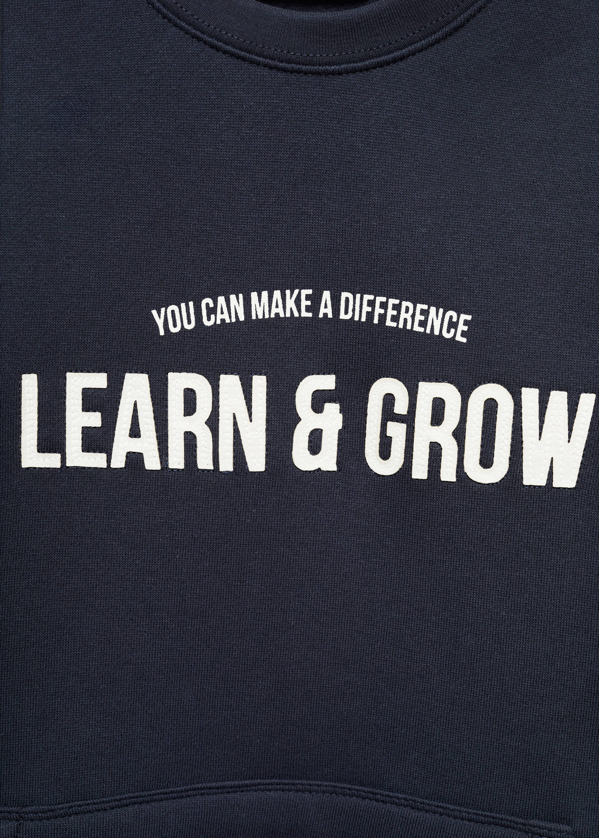 Sweatshirt with printed lettering - Details of the article 8