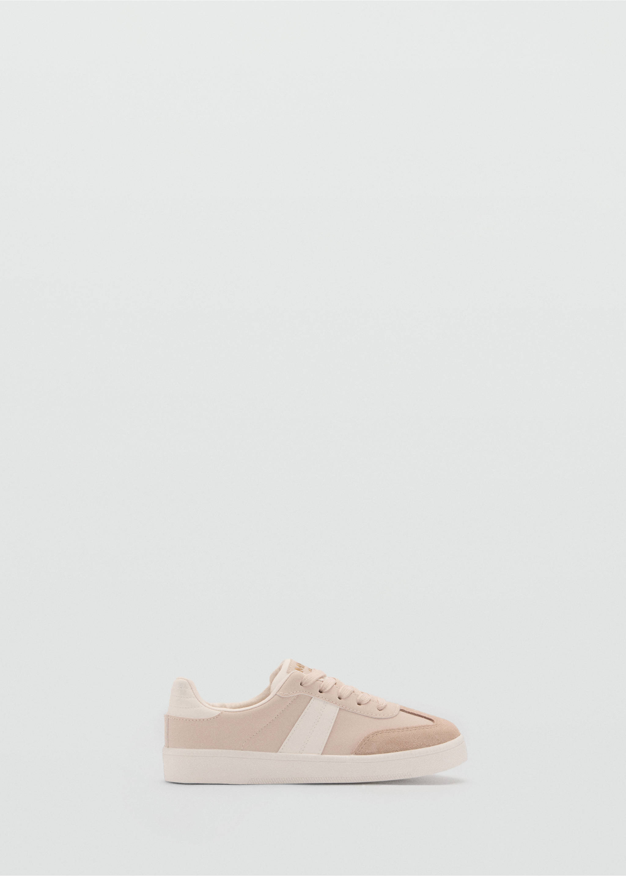 Leather mixed sneakers - Article without model, Pastel Pink. Ref: 87083637-00.