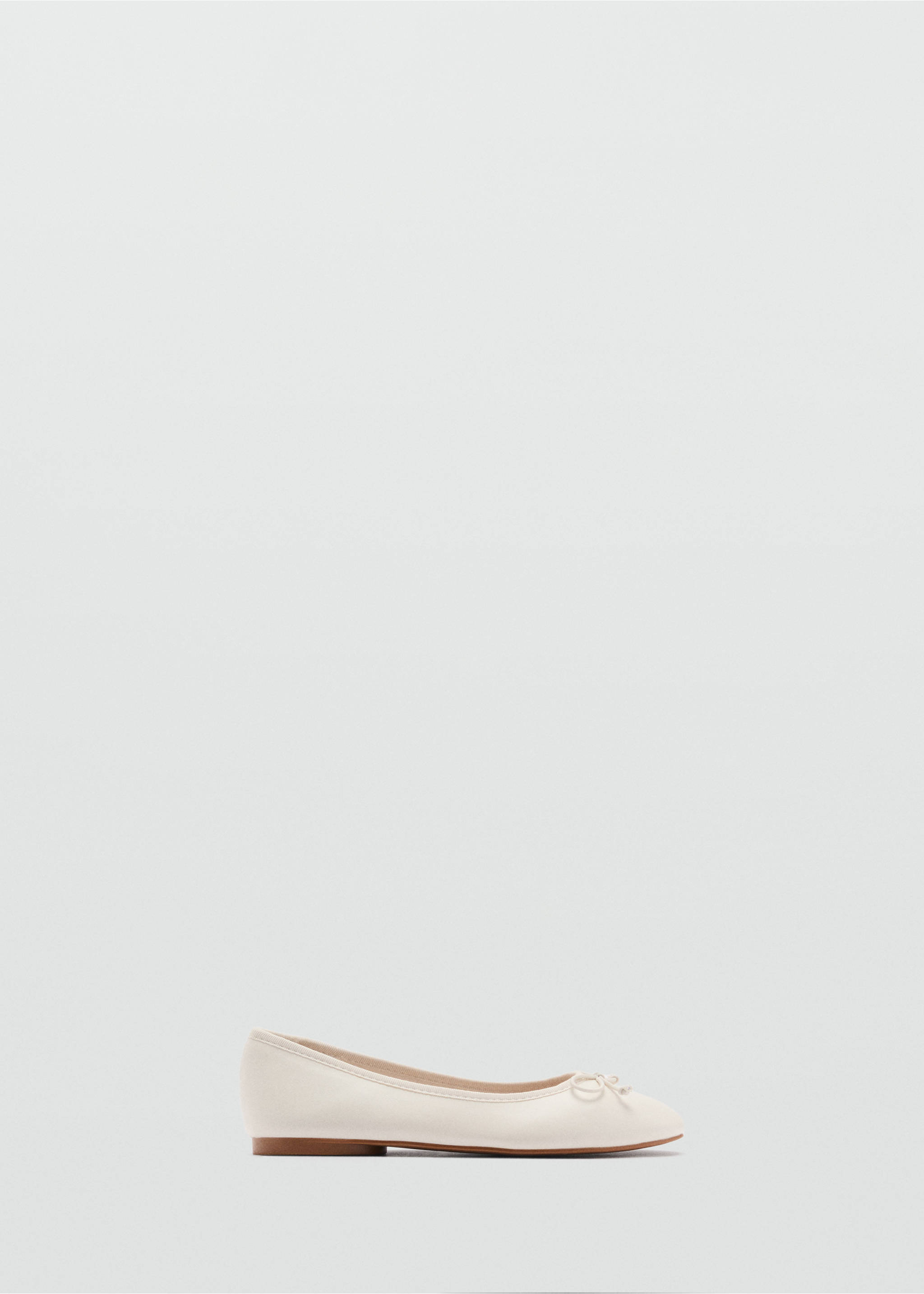 Bow ballerina - Article without model, Off White. Ref: 87083639-00.