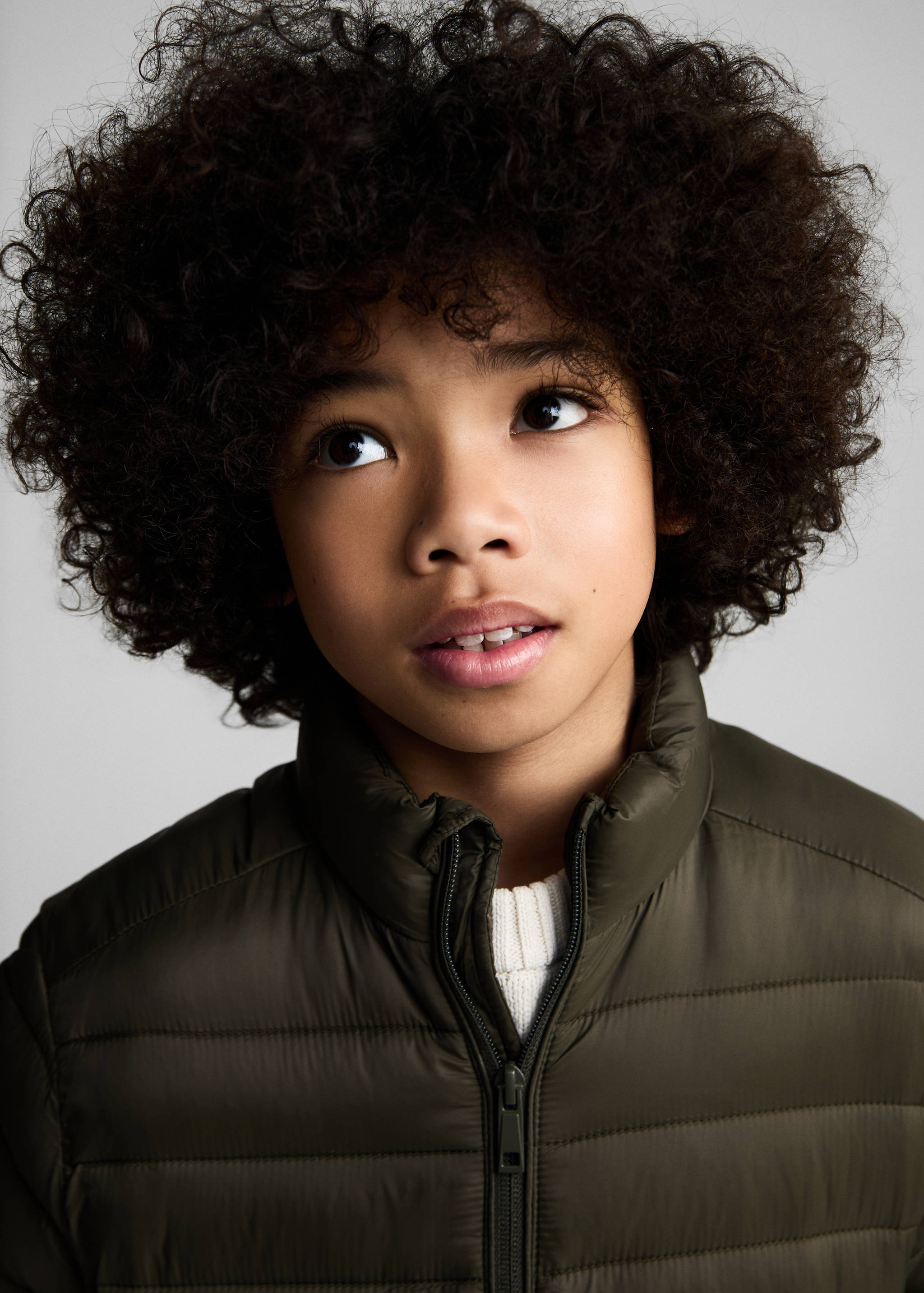 Nepromokavá prošívaná bunda s kosočtverci - Detail zboží 1