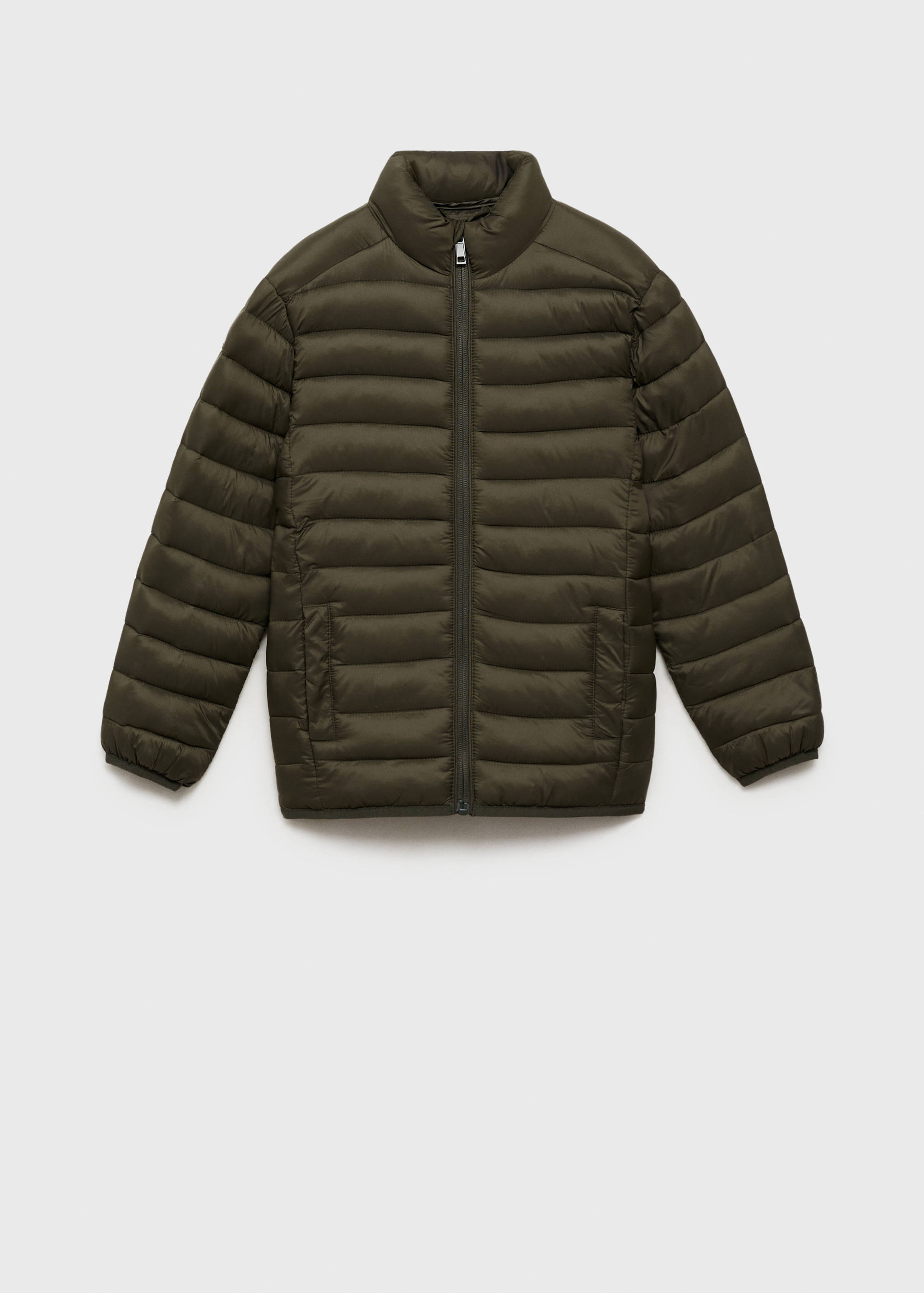 Nepromokavá prošívaná bunda s kosočtverci - Zboží bez modelu