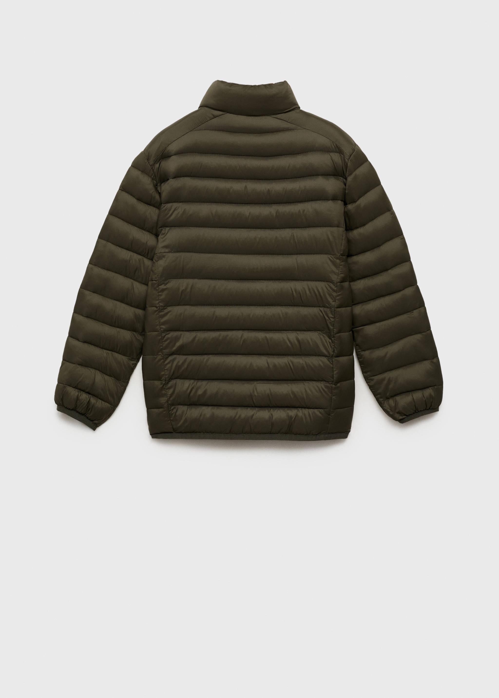 Nepromokavá prošívaná bunda s kosočtverci - Zadní strana zboží