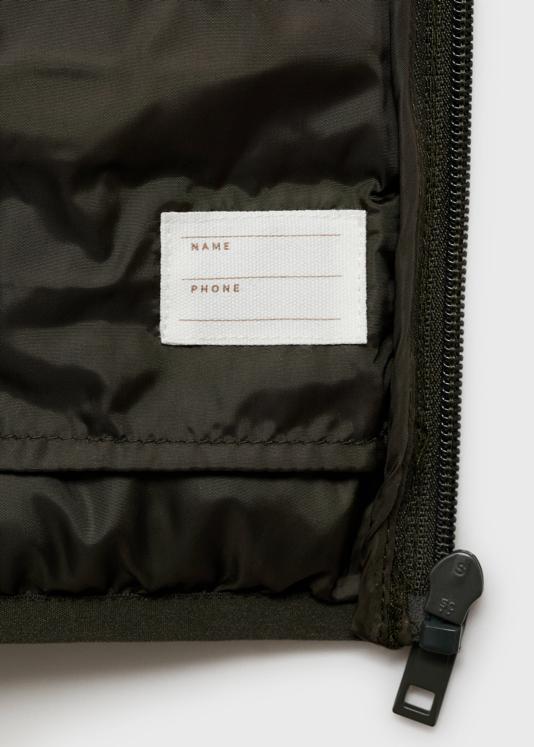 Nepromokavá prošívaná bunda s kosočtverci - Detail zboží 0