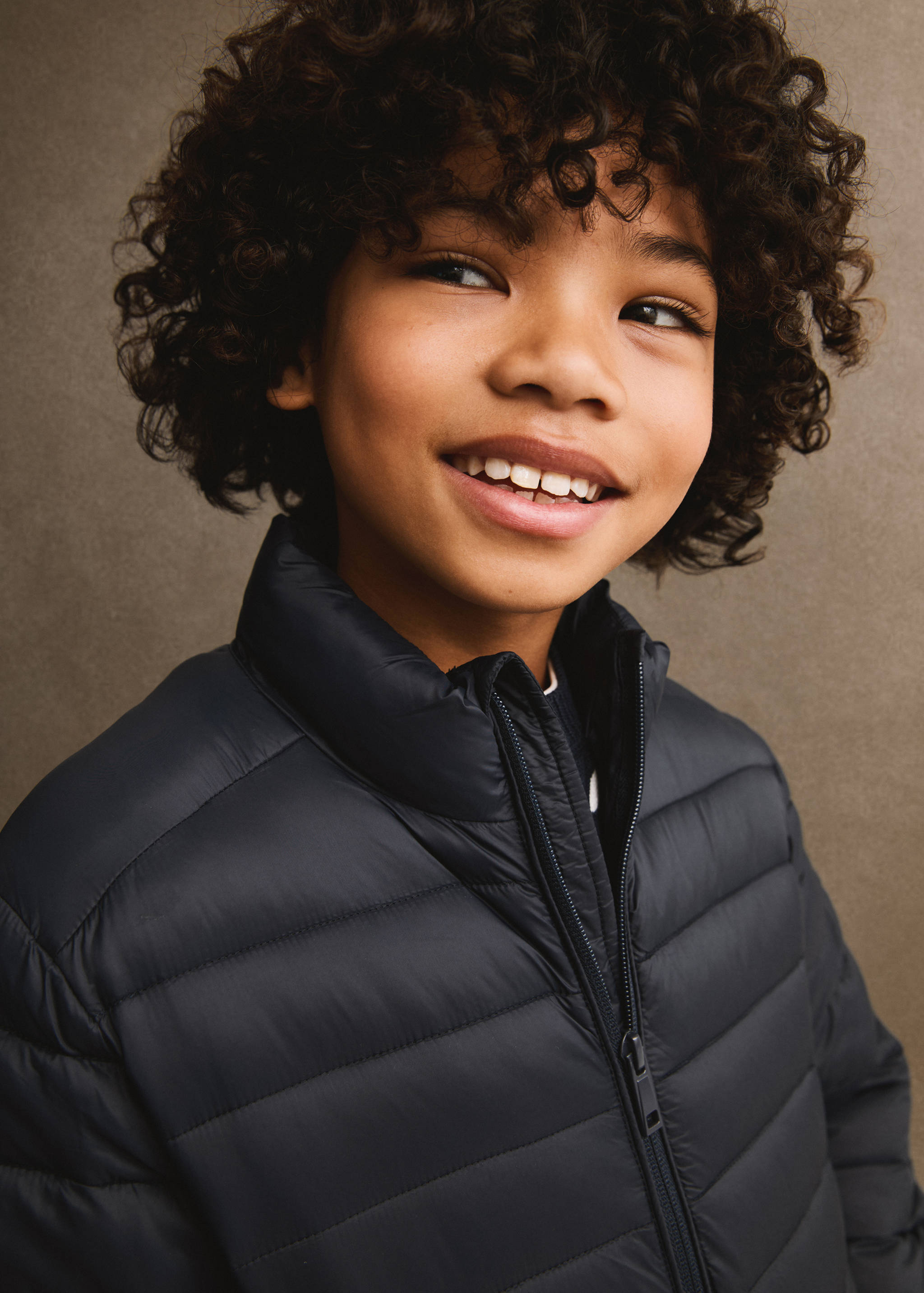 Nepromokavá prošívaná bunda s kosočtverci - Detail zboží 5