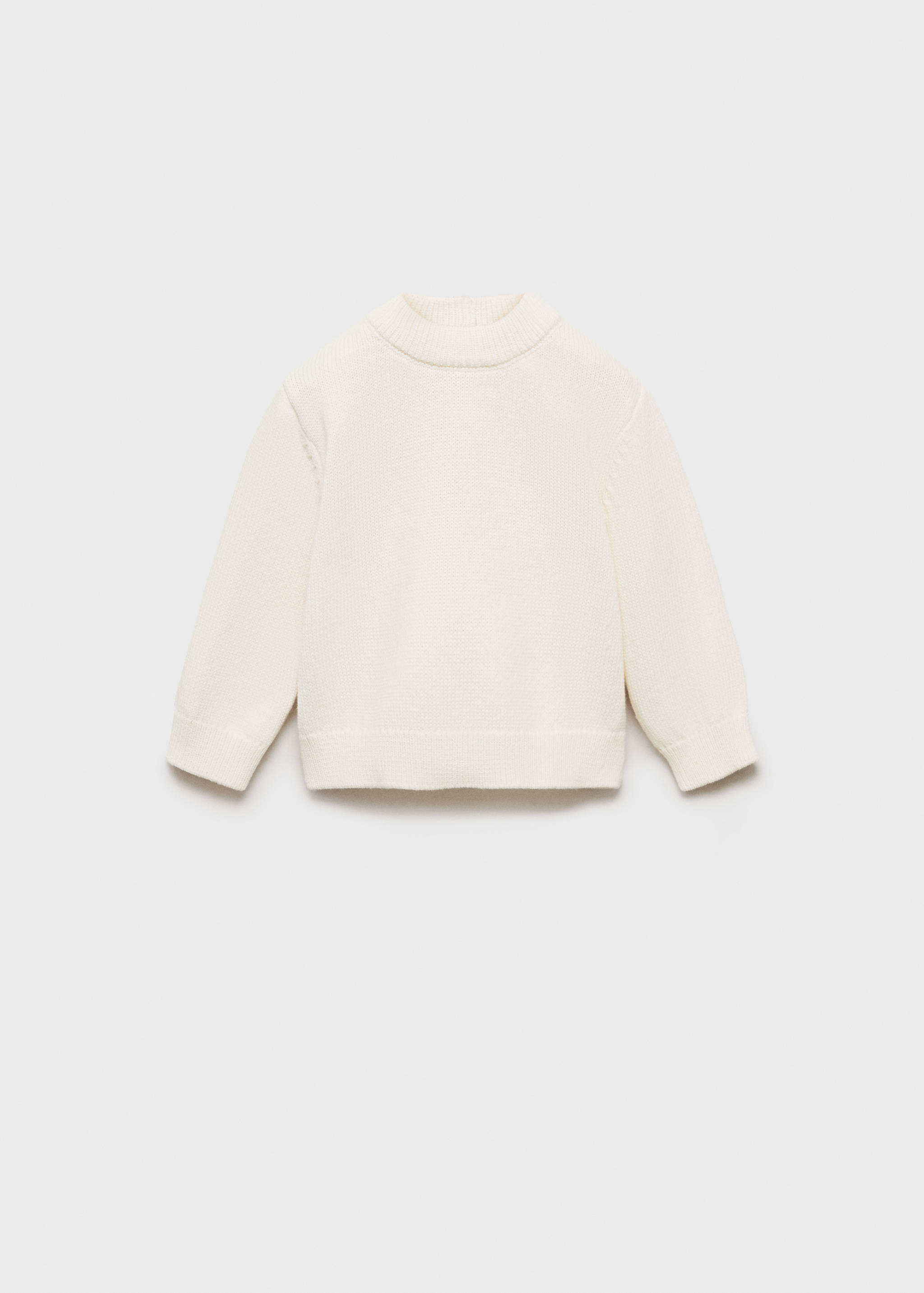 Knitted cotton sweater - Article without model