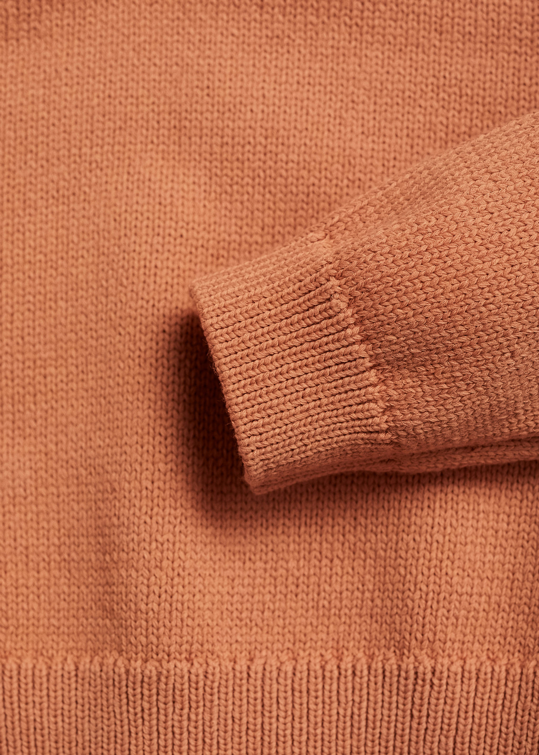 Knitted cotton sweater - Details of the article 0