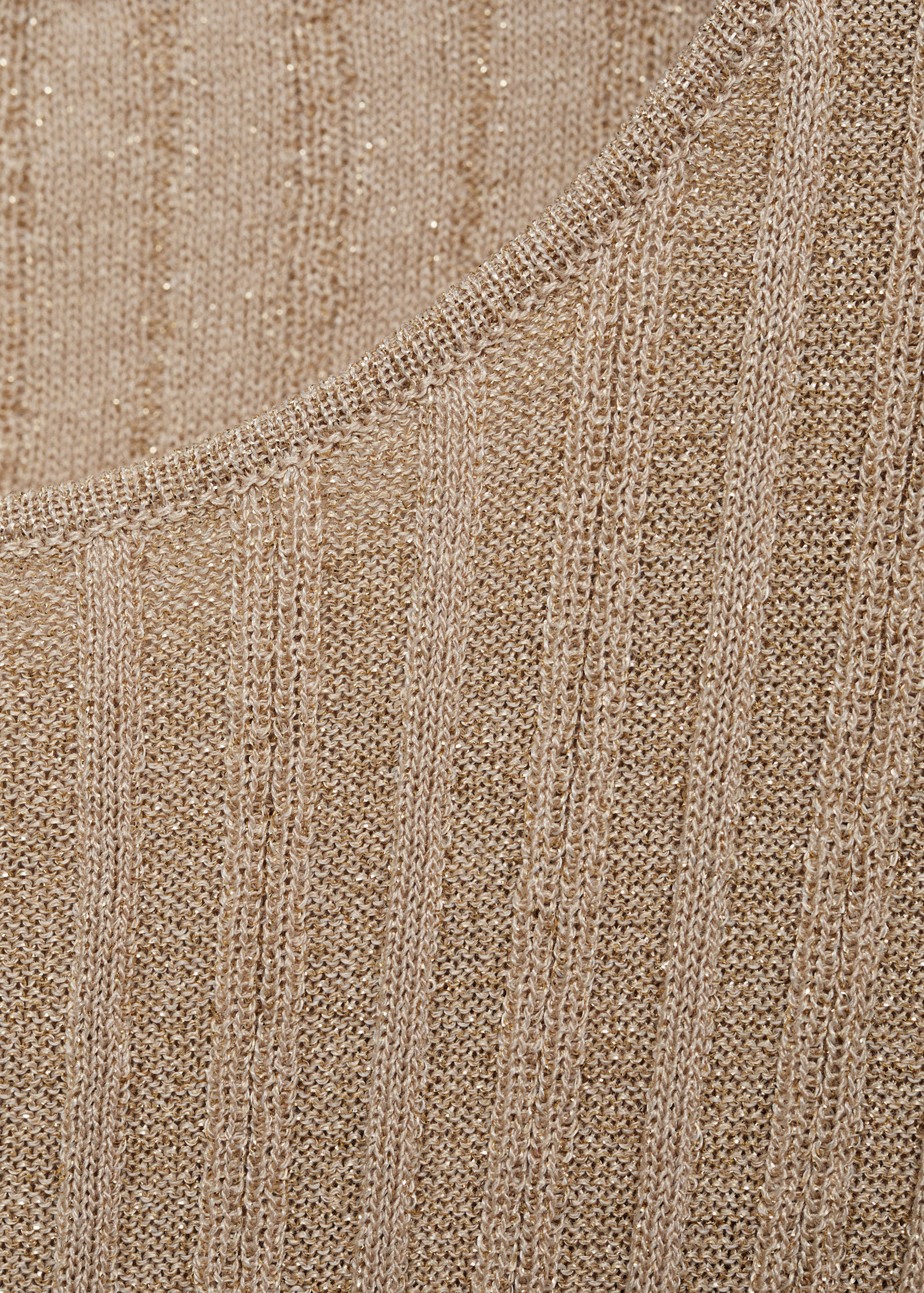 Knitted dress with shiny finish - Details of the article 8