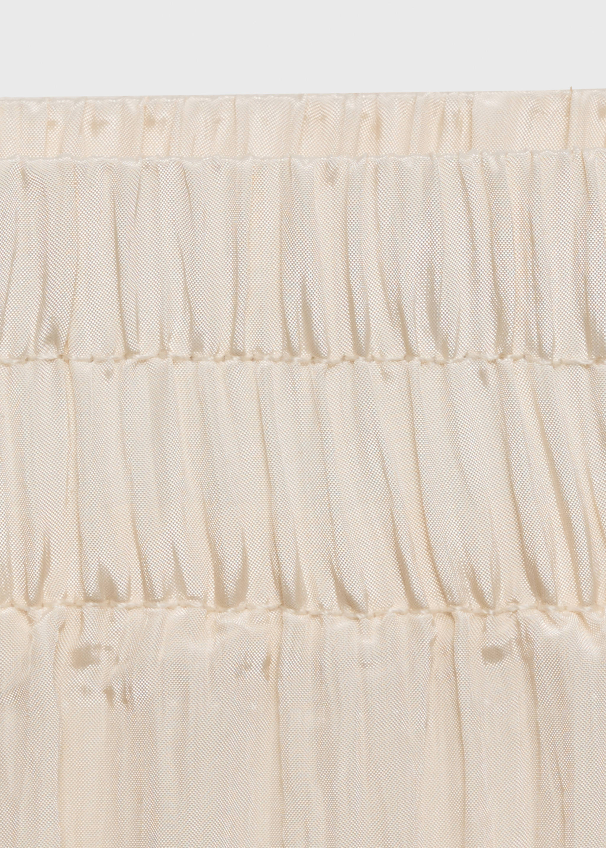 Pleated straight trousers - Details of the article 8