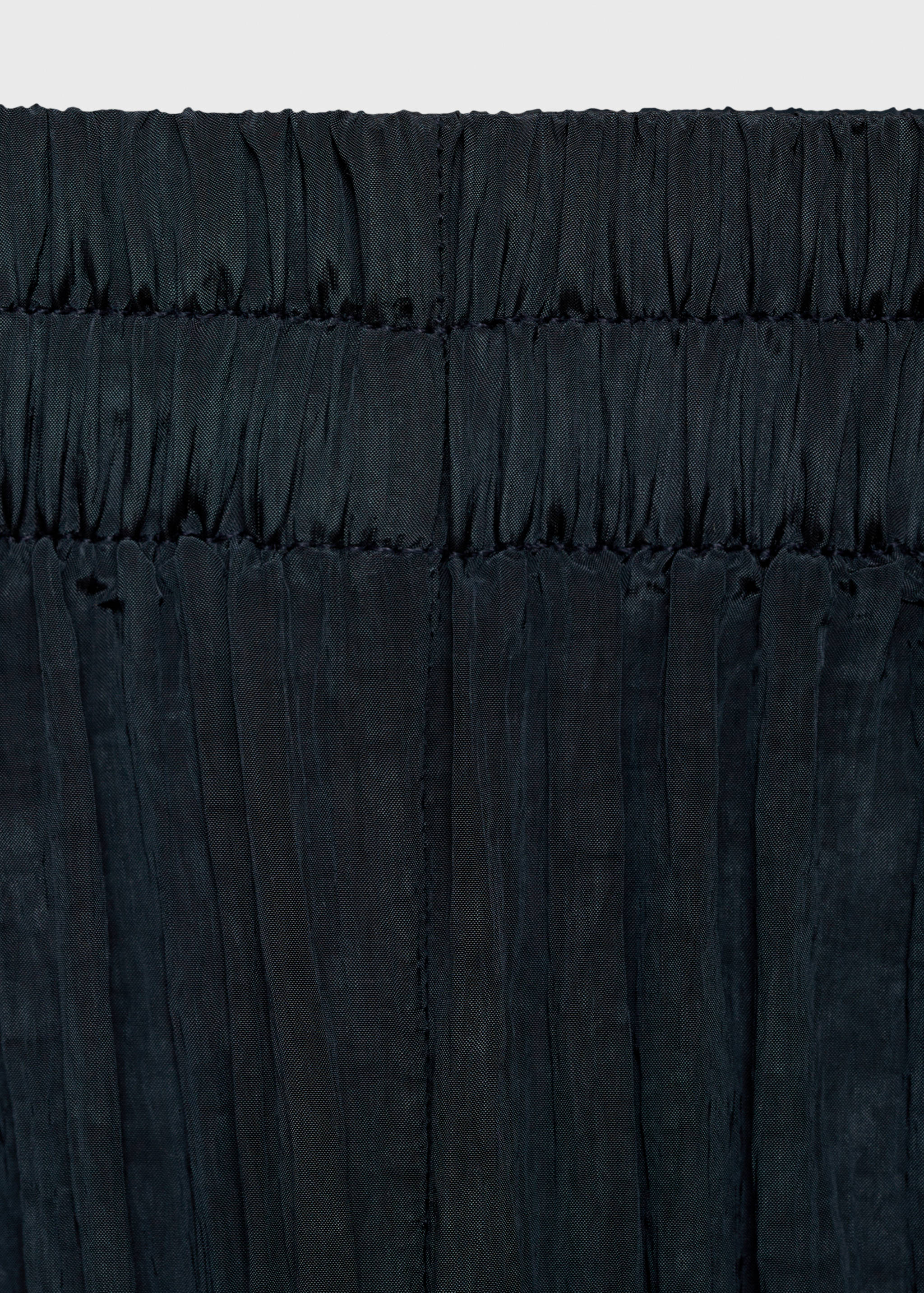 Pleated straight trousers - Details of the article 8