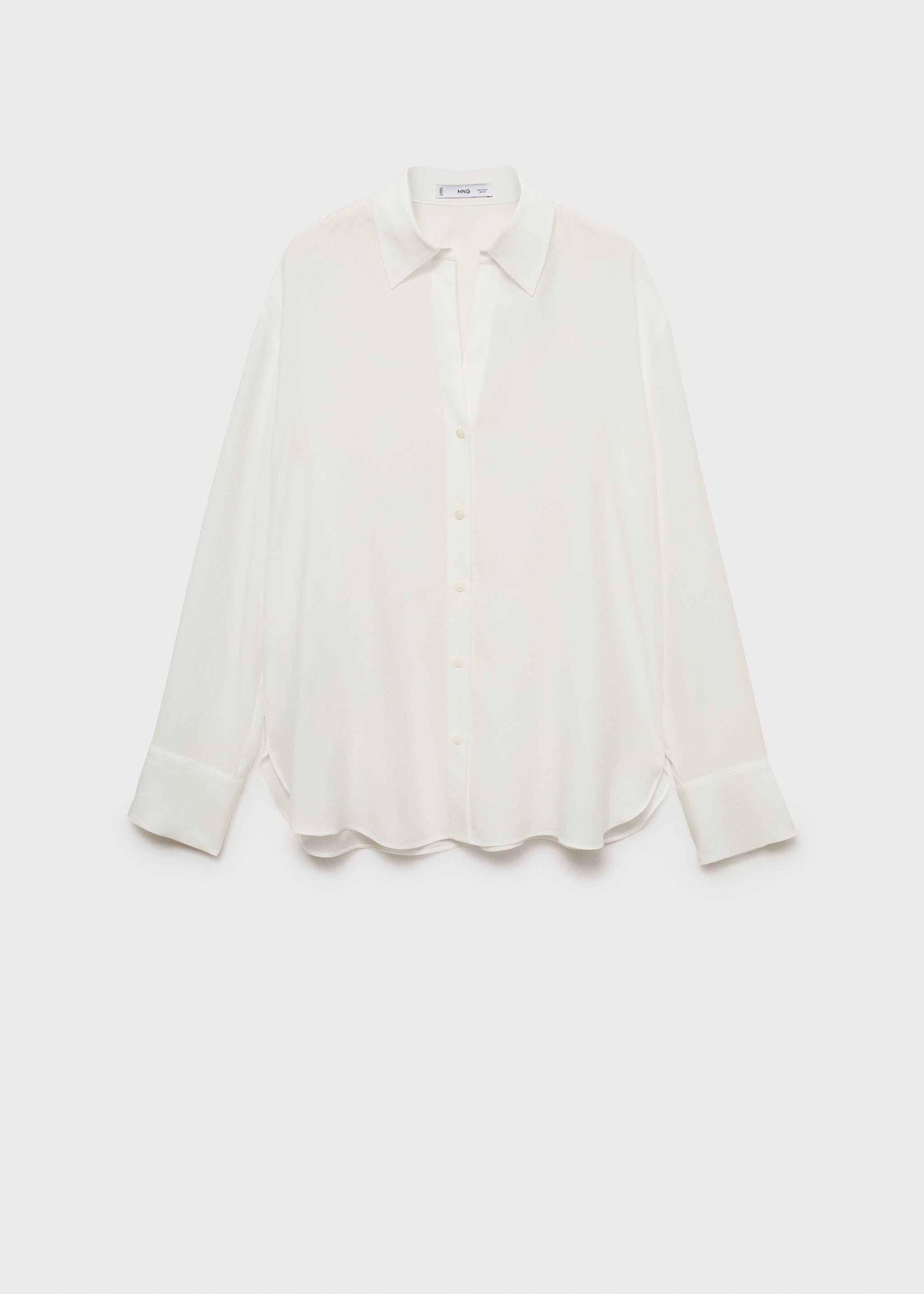 Πουκάμισο ριχτό lyocell - Προϊόν χωρίς μοντέλο