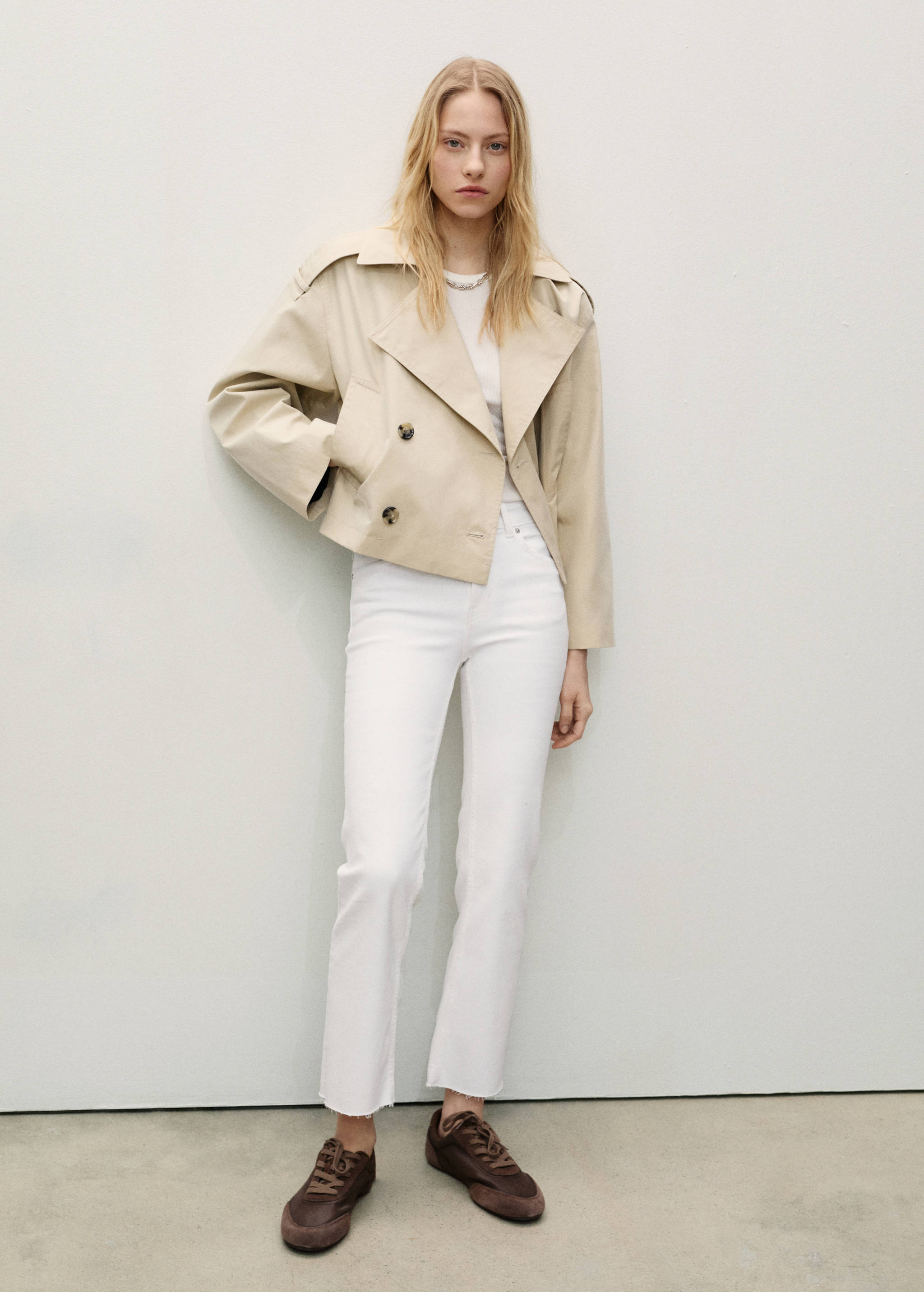 Flared-Crop-Jeans Sienna - Allgemeine Ansicht