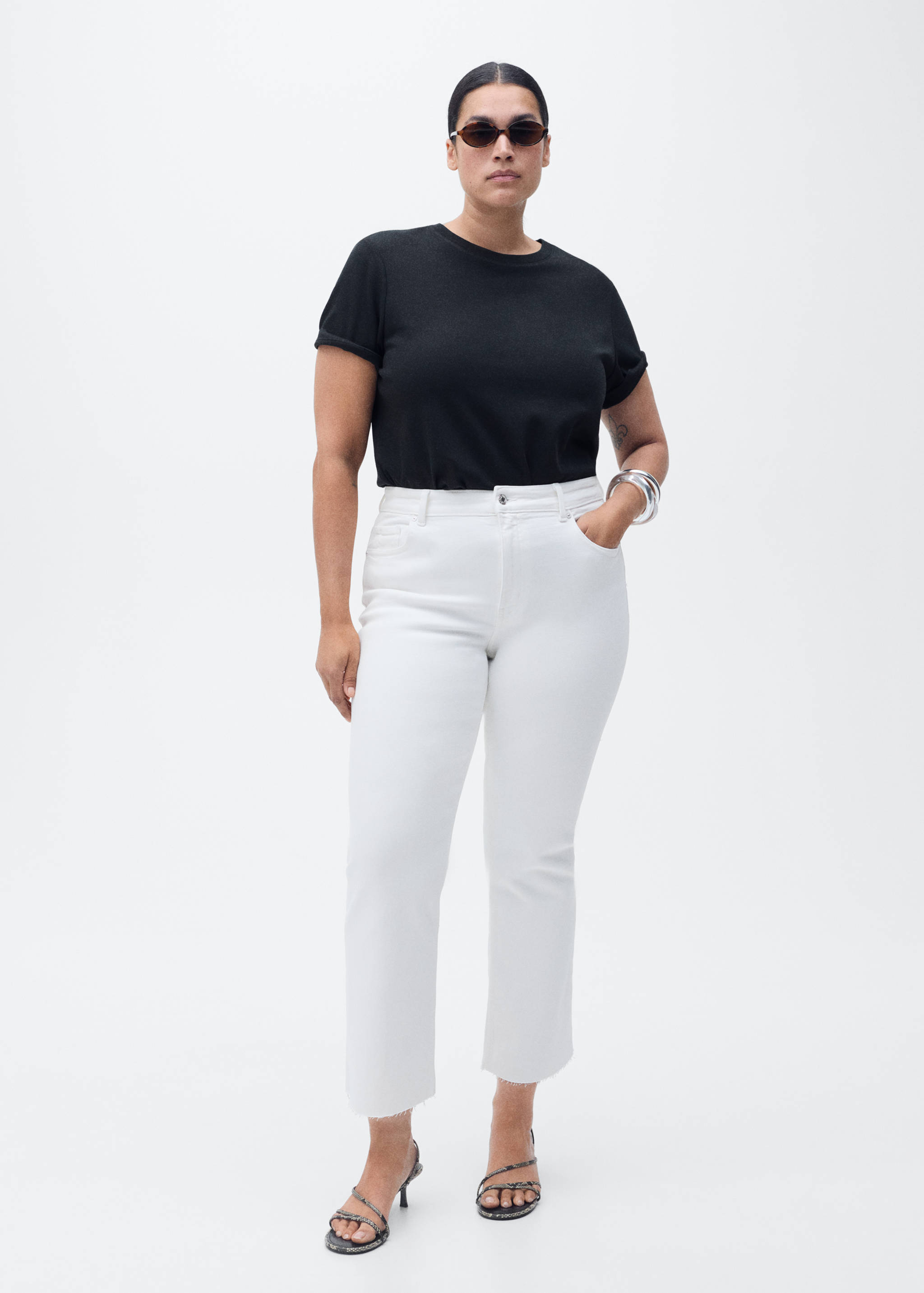 Flared-Crop-Jeans Sienna - Detail des Artikels 3