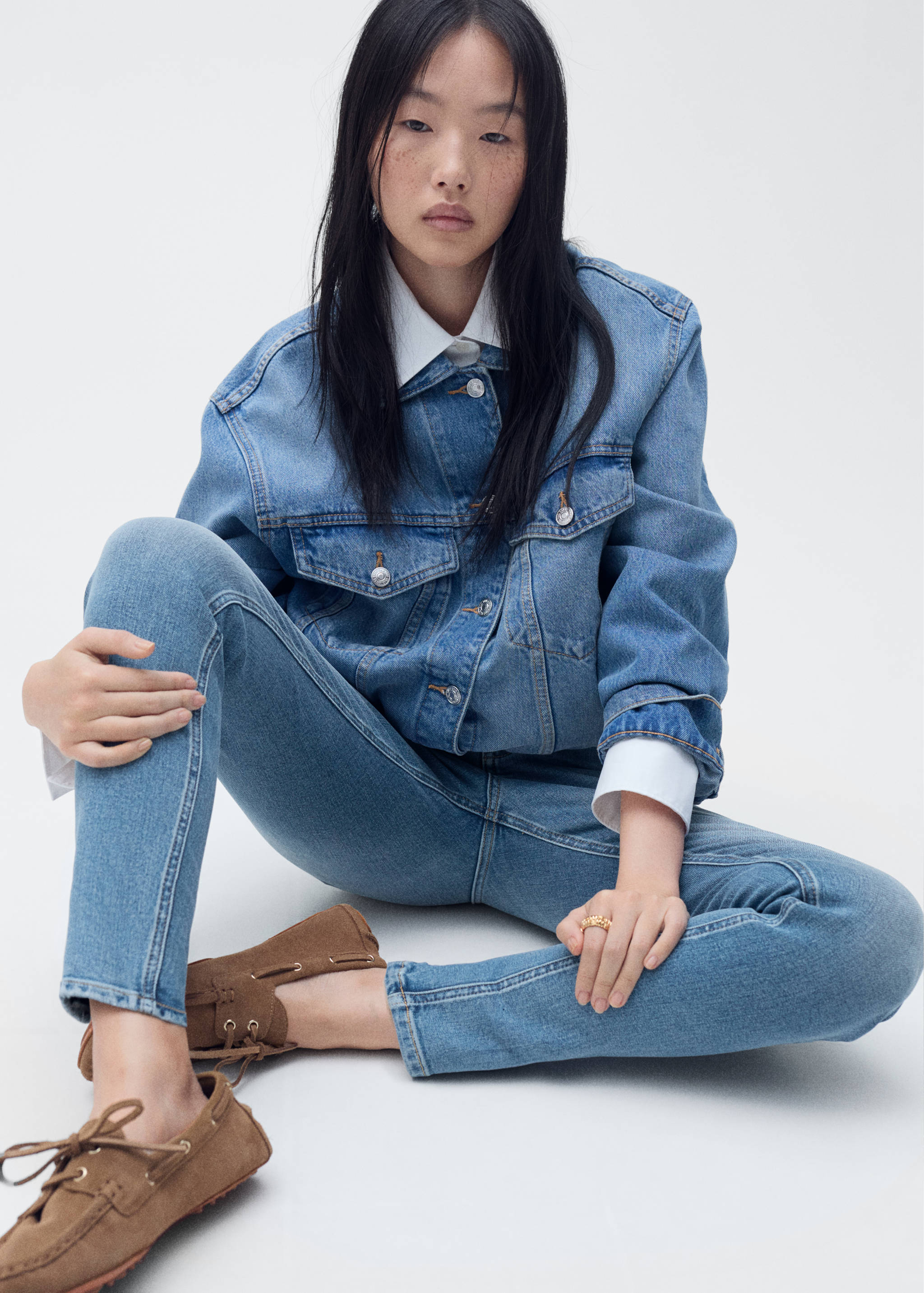 Mid-rise skinny jeans - Details of the article 2