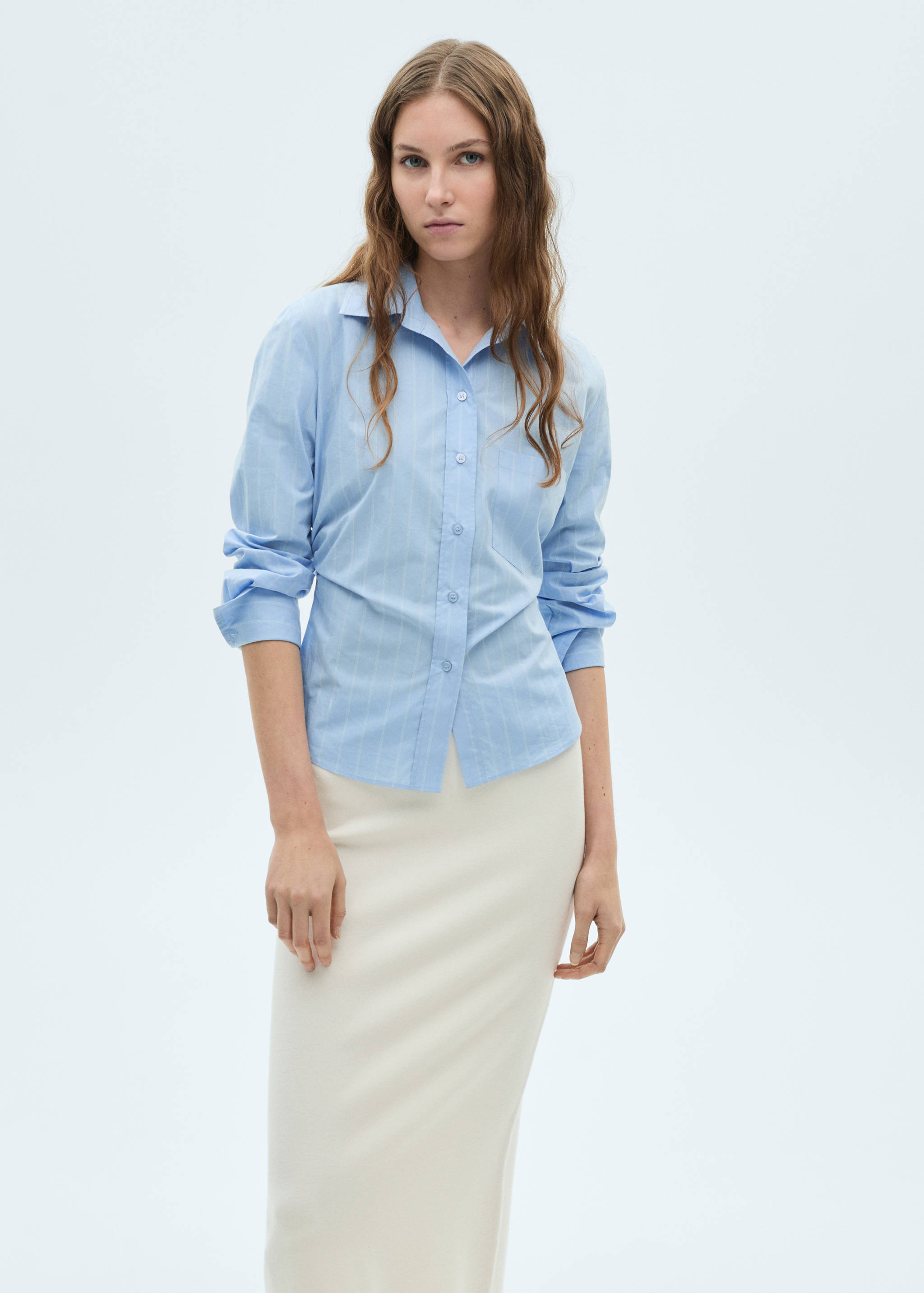 Fine knit midi skirt - Details of the article 1