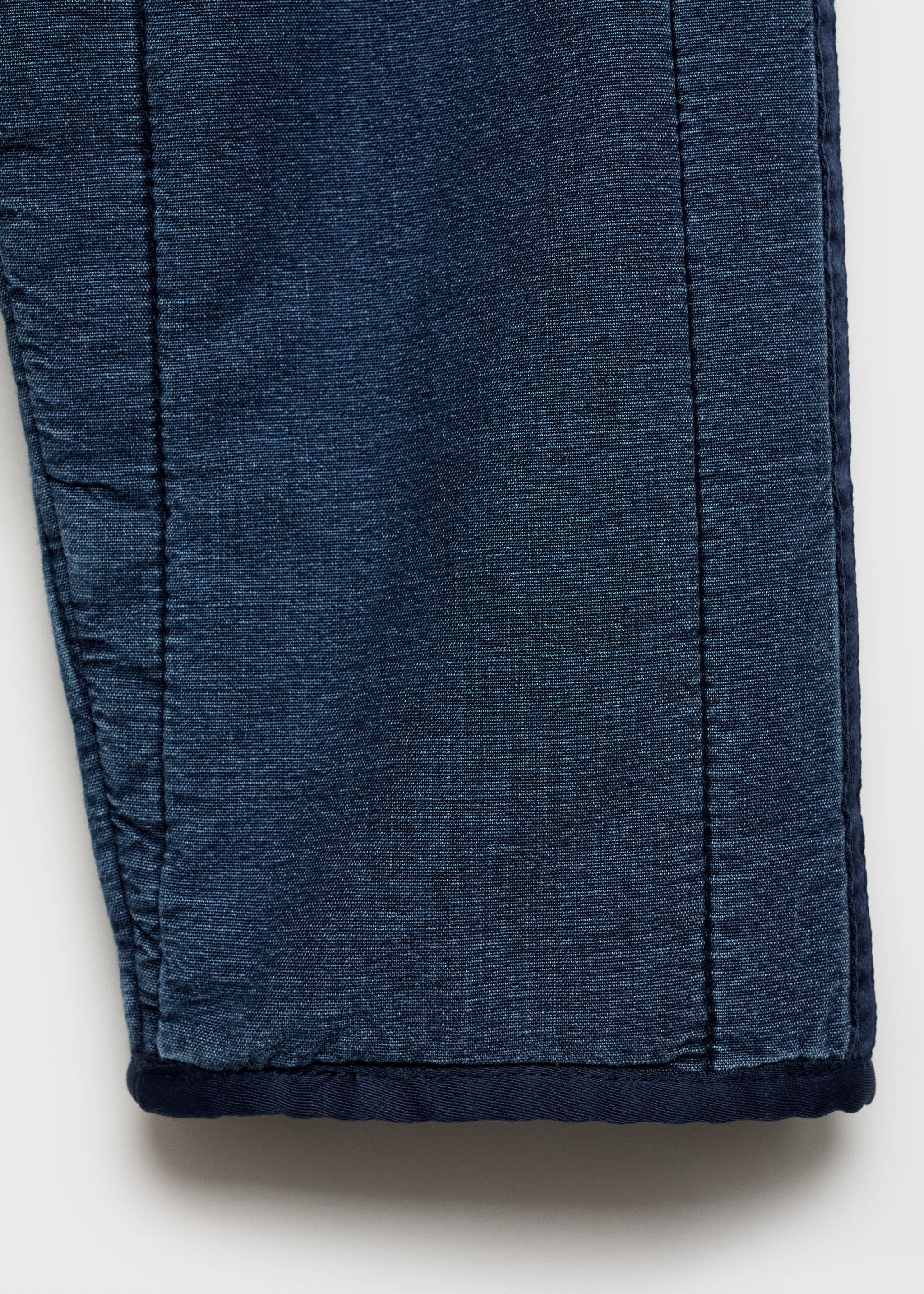 Quilted bomber jacket - Details of the article 0, Dark Blue. Ref: 87084072-00.