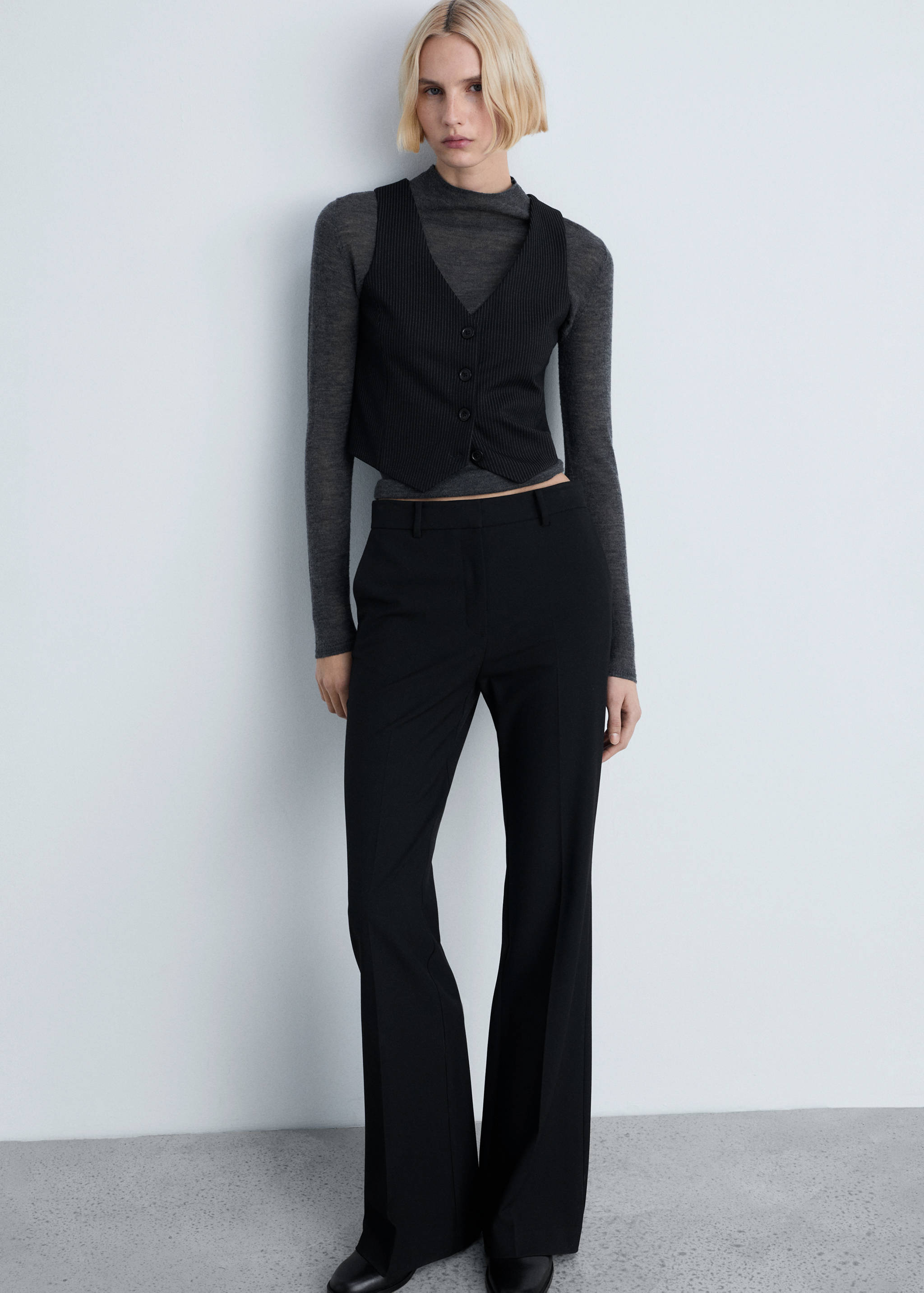 Pinstriped suit vest - Details of the article 6