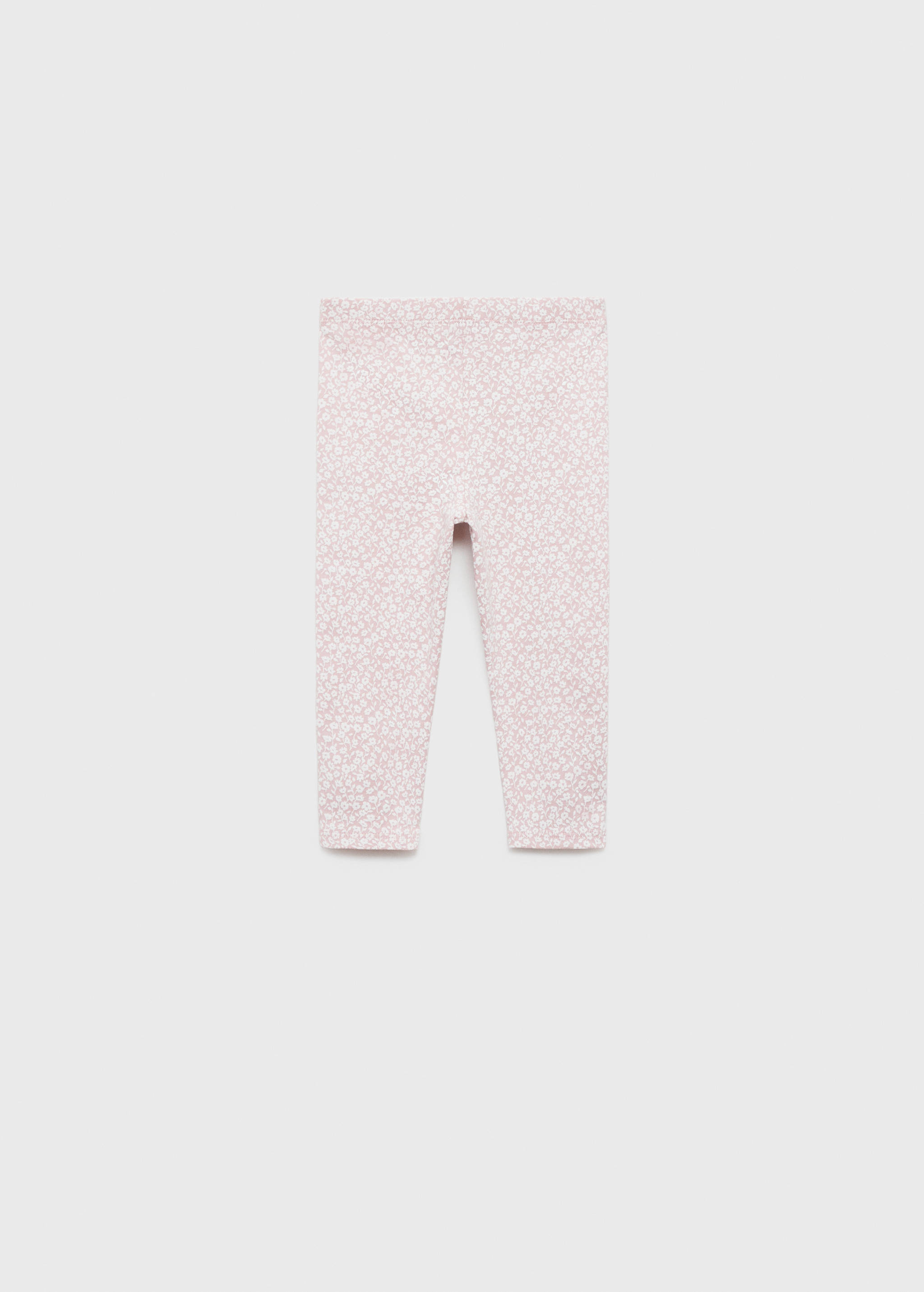 Leggings mit Blumenmuster - Rückseite des Artikels