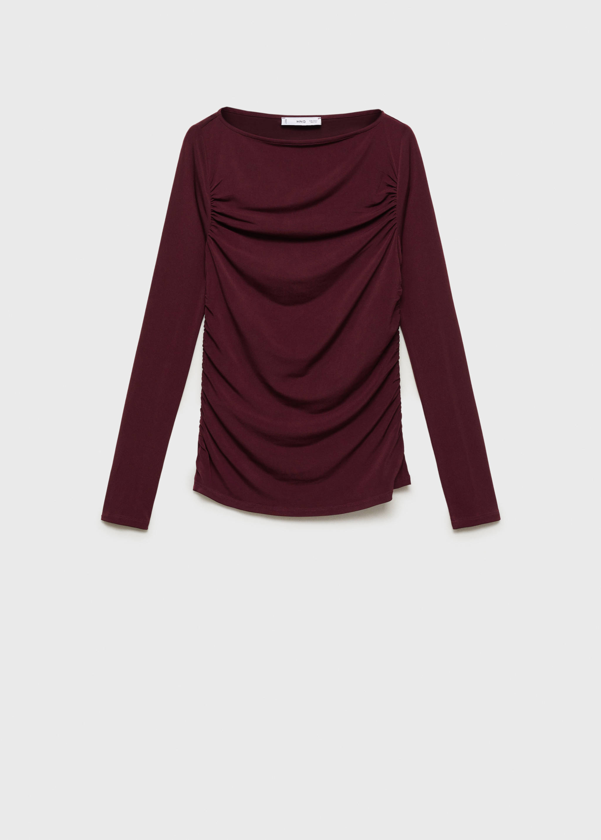 Camiseta drapeada entallada - Artículo sin modelo