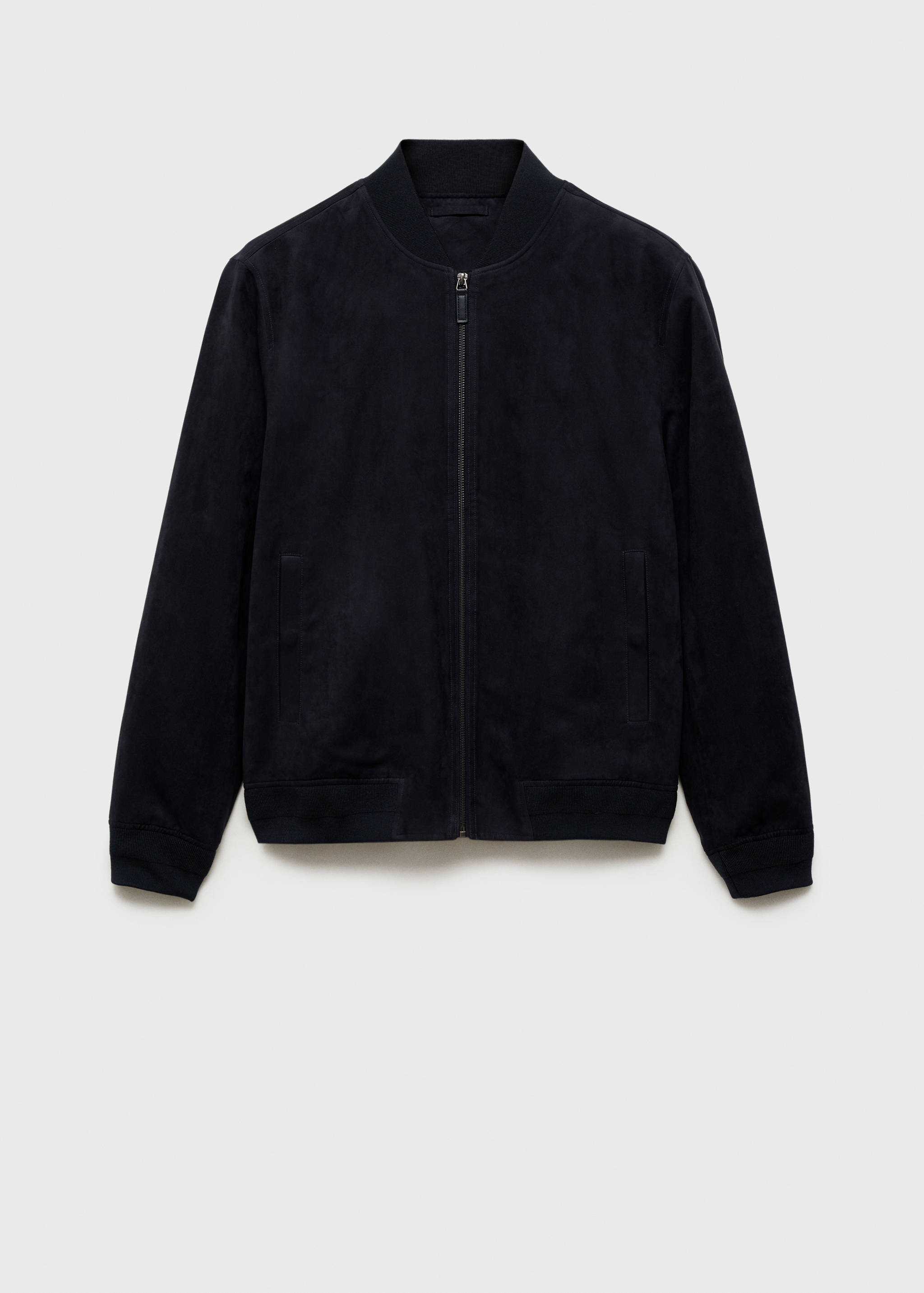 Blouson bomber imitation daim - Article sans modèle