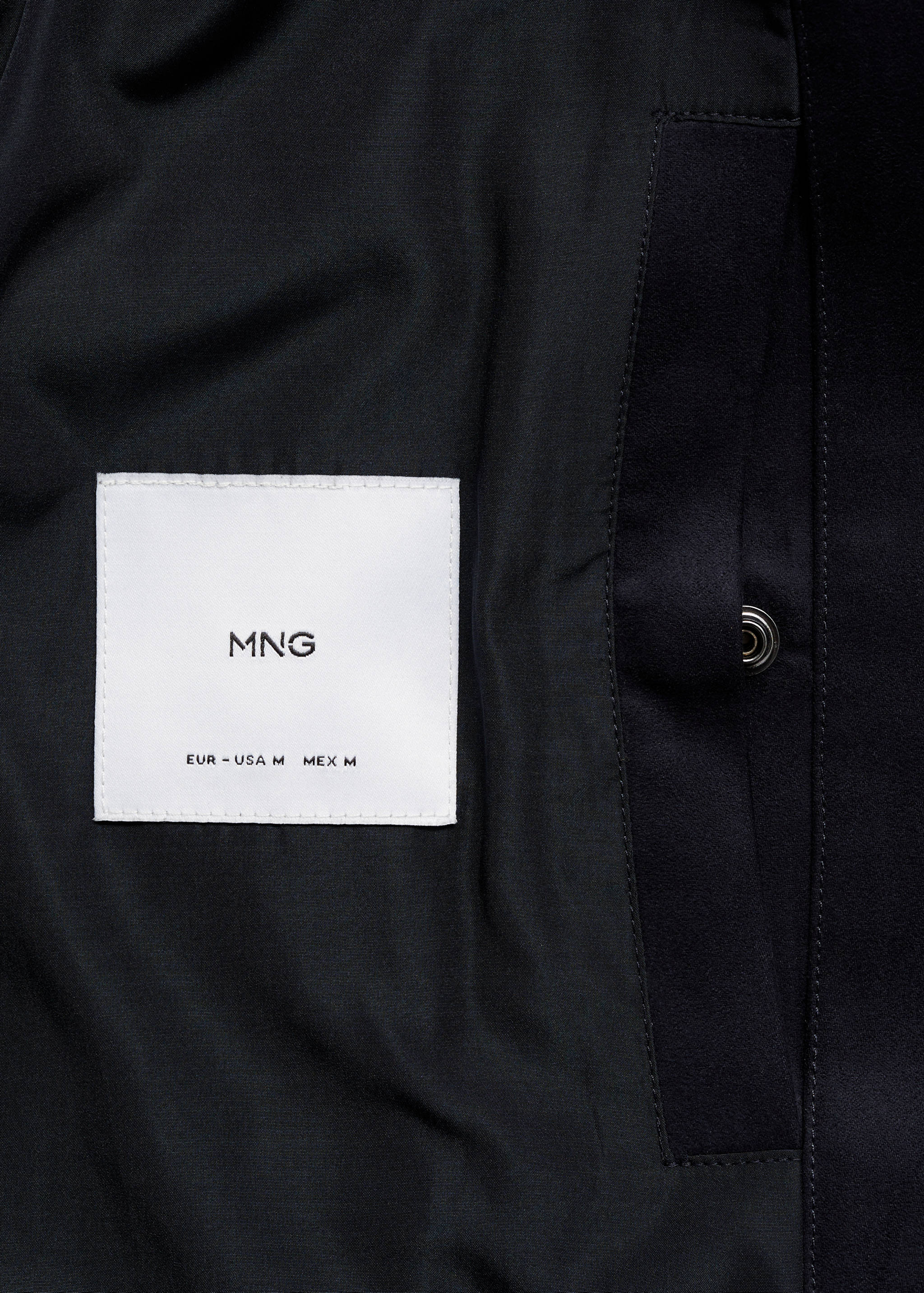 Blouson bomber imitation daim - Détail de l'article 0