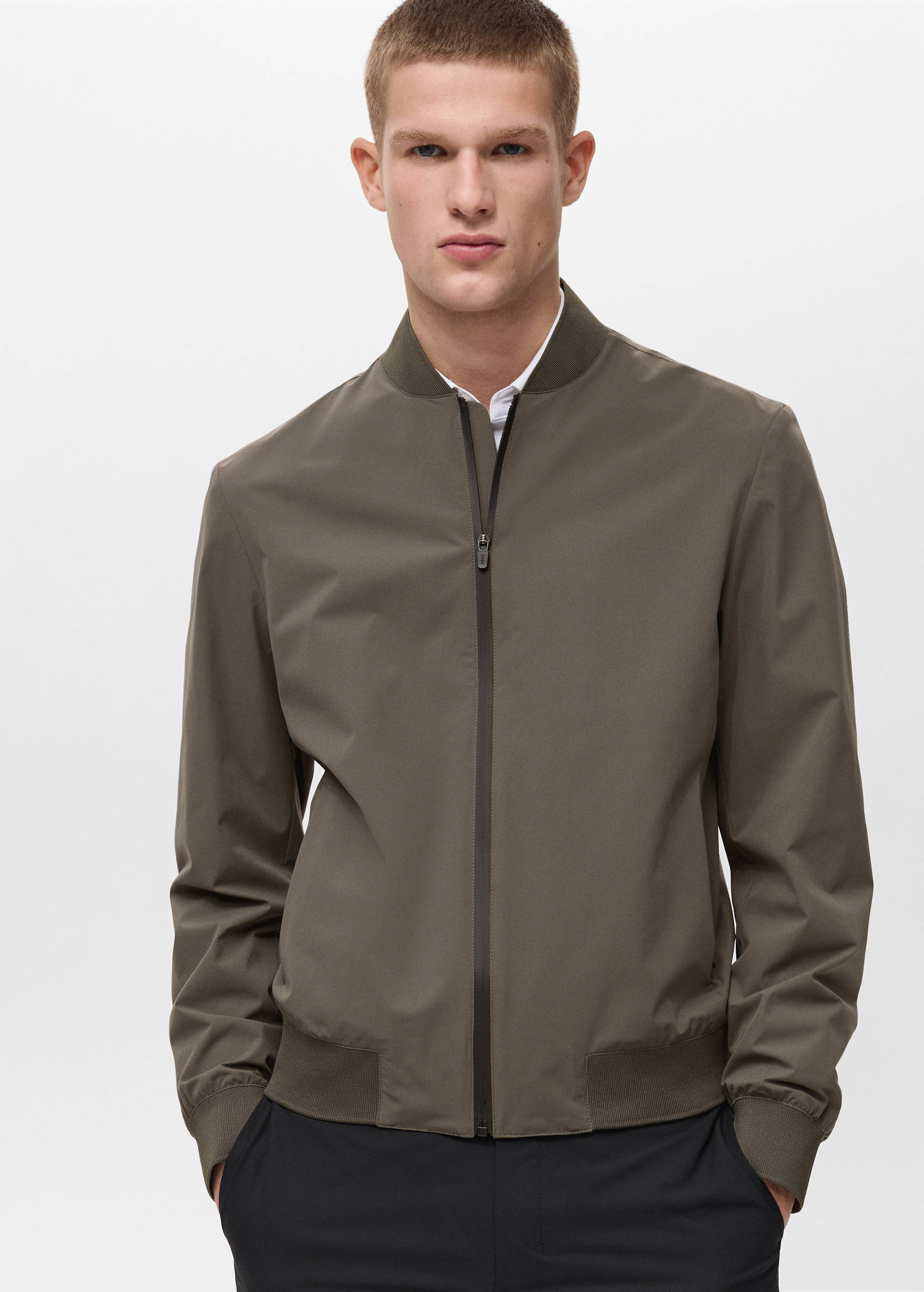 Bomber imperméable technologie COOLMAX® - Plan moyen