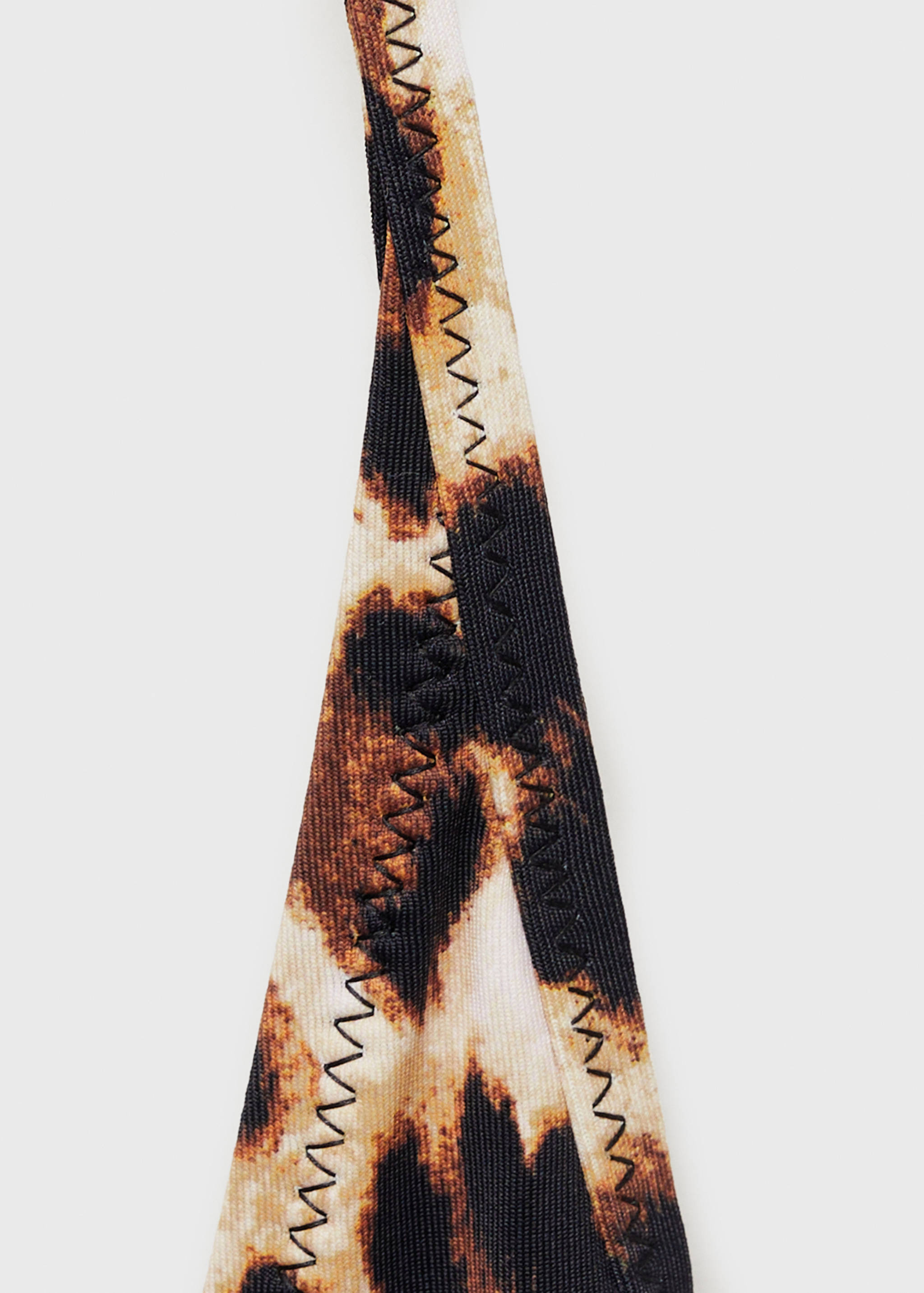 V-neck swimsuit - Details of the article 0