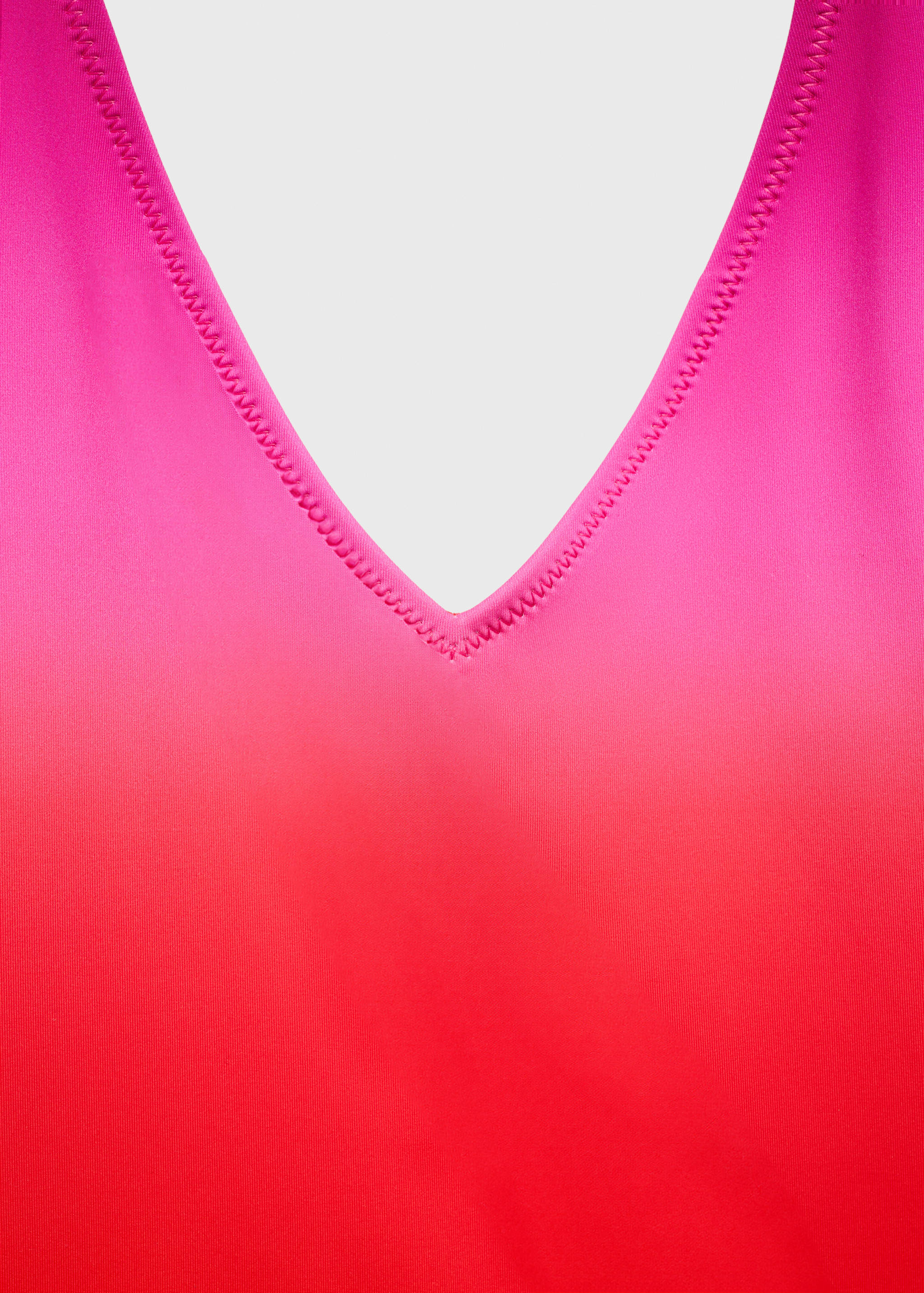 V-neck swimsuit - Details of the article 0