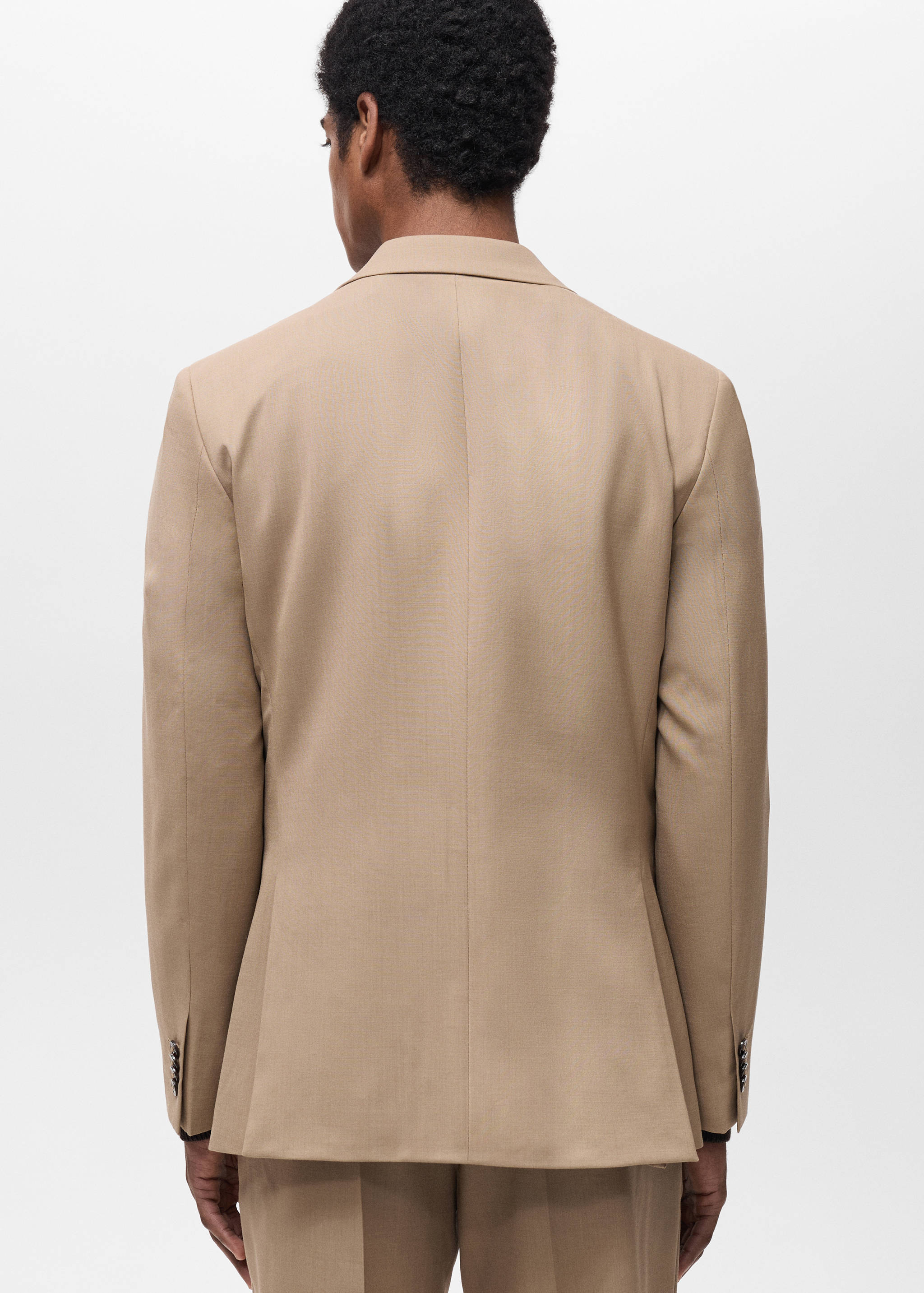 Veste costume Turin 100 % laine vierge - Verso de l’article