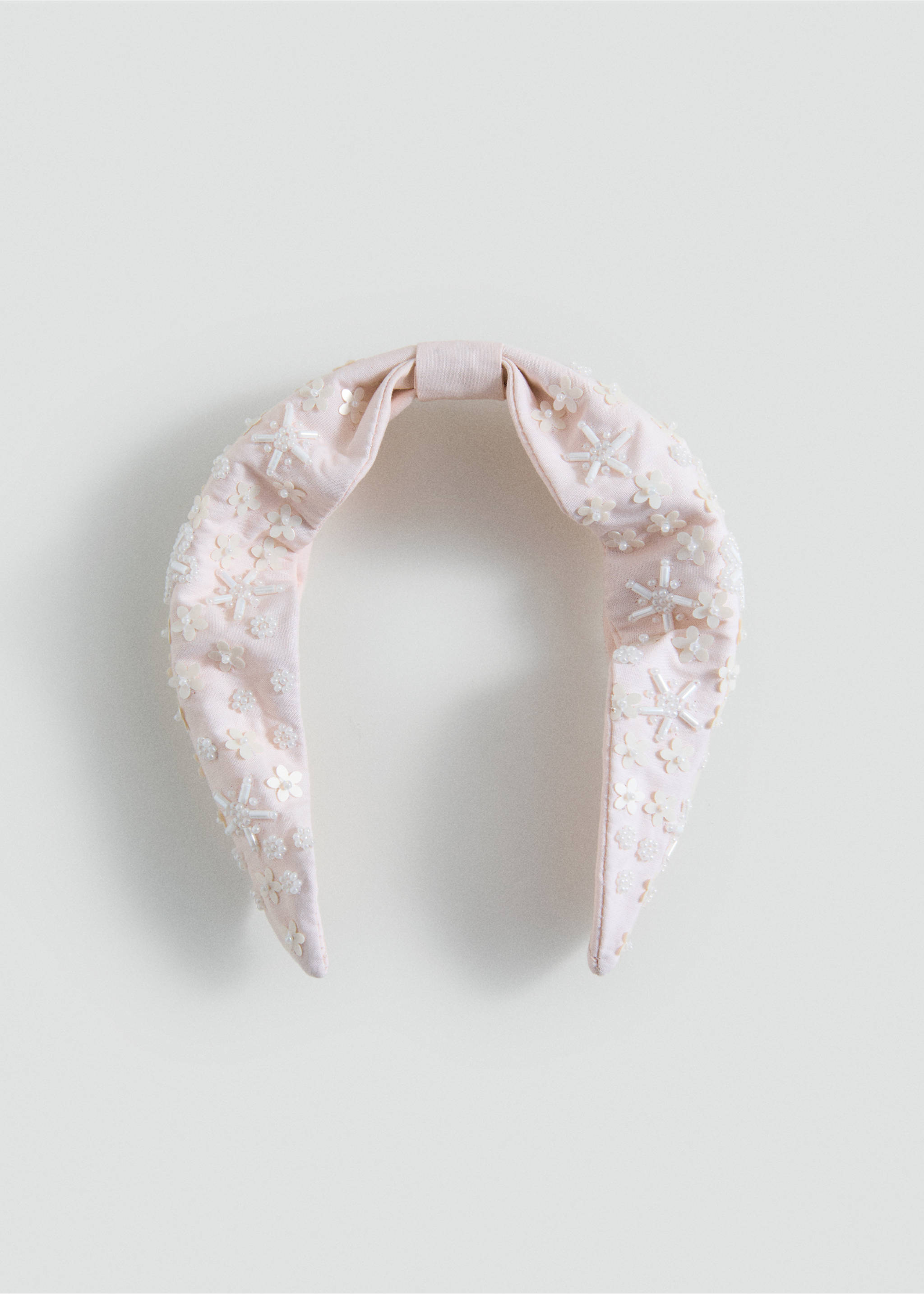 Diadeem met gefacetteerde kristallen - Artikel zonder model, Bleekroze. Ref: 87084402-00.