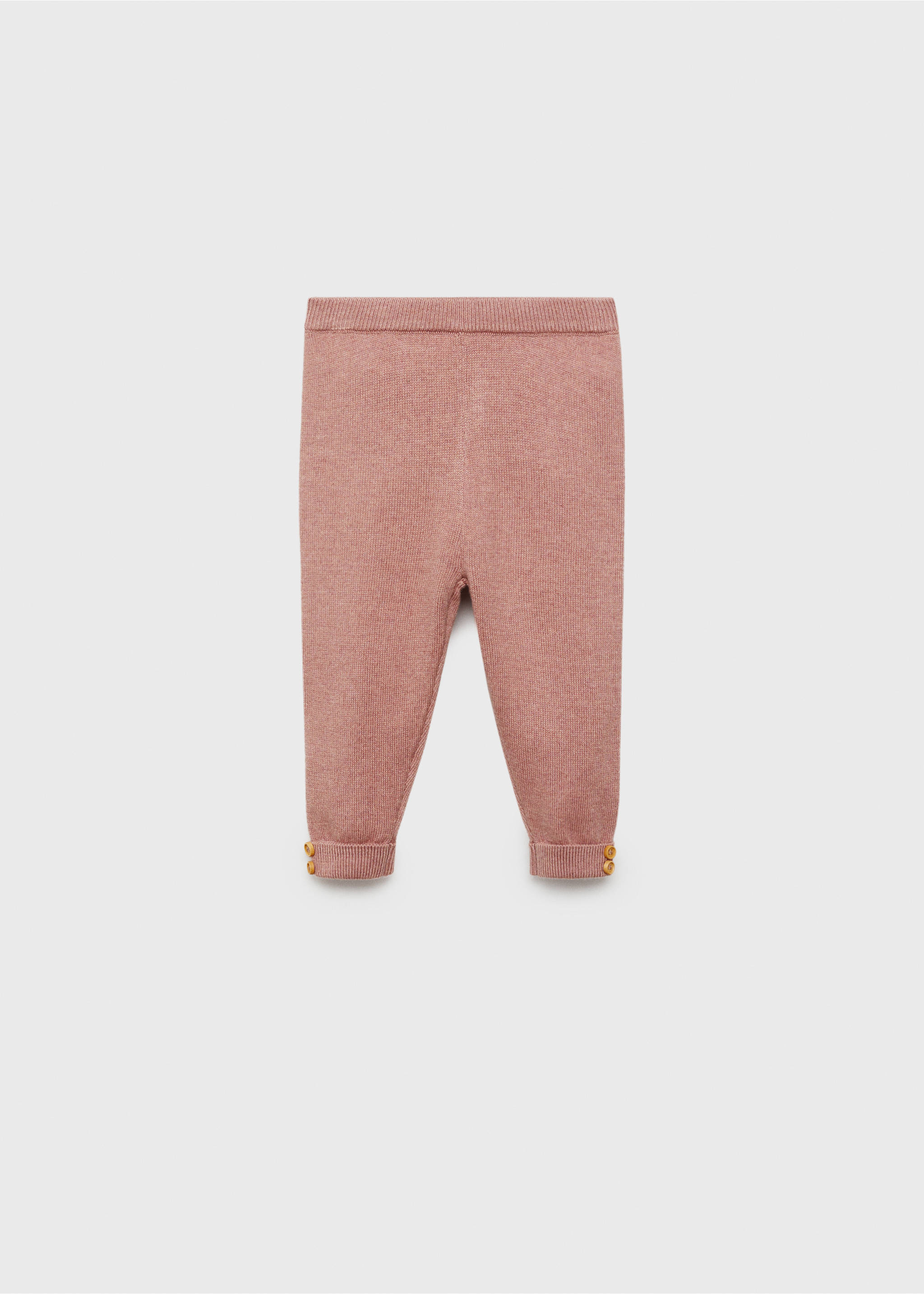 Leggings with buttons - Article without model, Pink. Ref: 87084408-00.