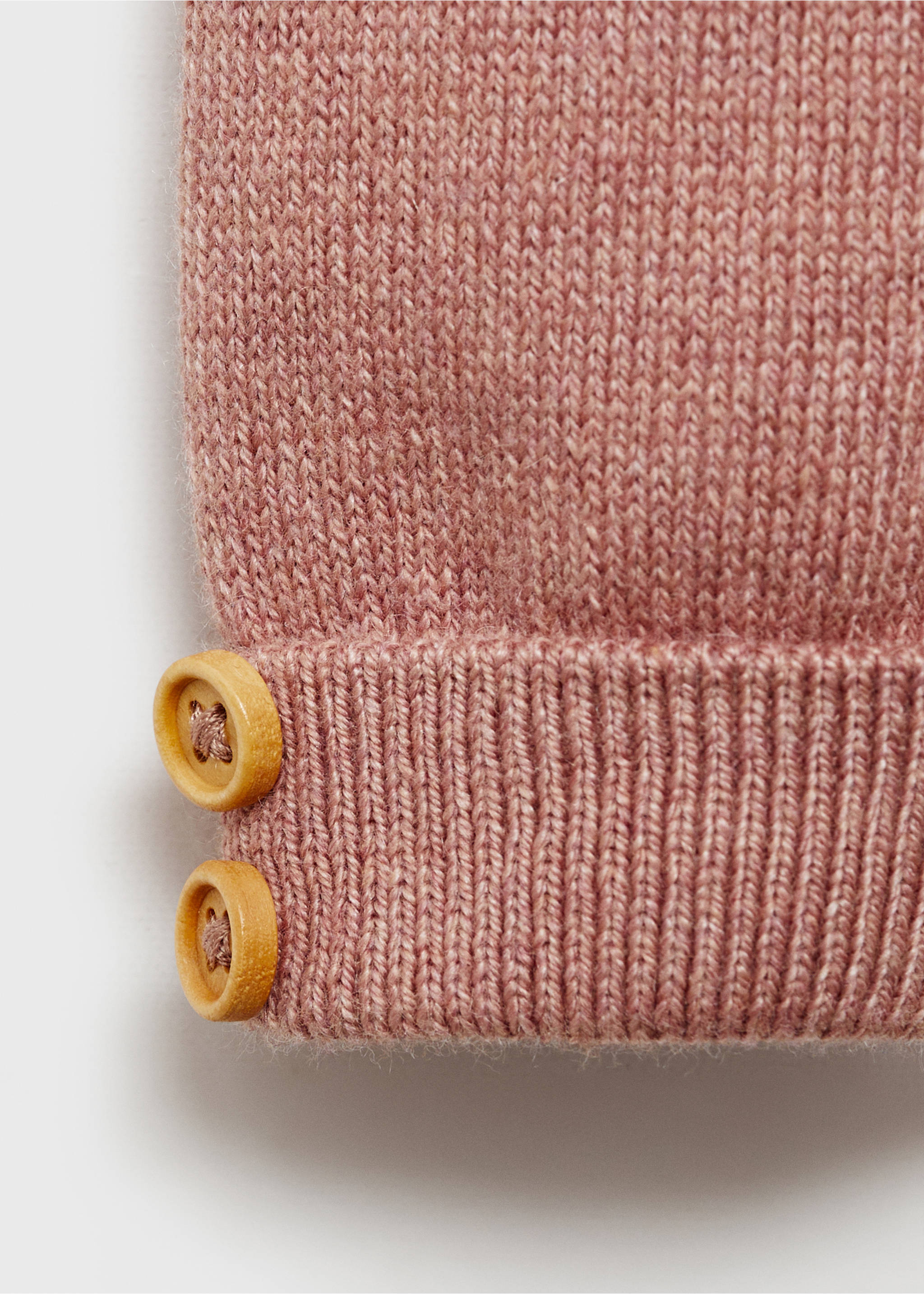 Leggings with buttons - Details of the article 8, Pink. Ref: 87084408-00.