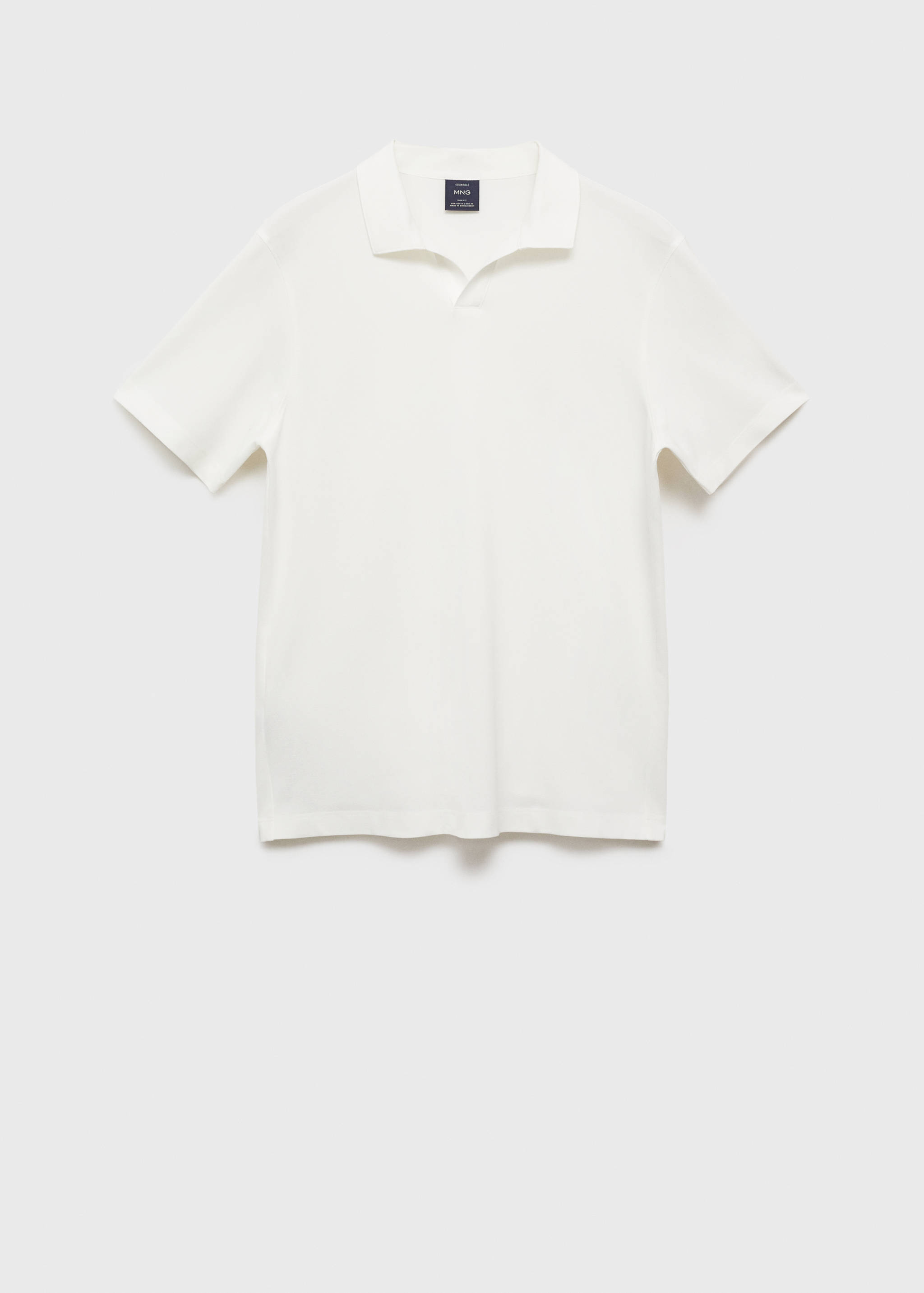 Slim fit polo majica od pamučnog pikea - Artikl bez modela