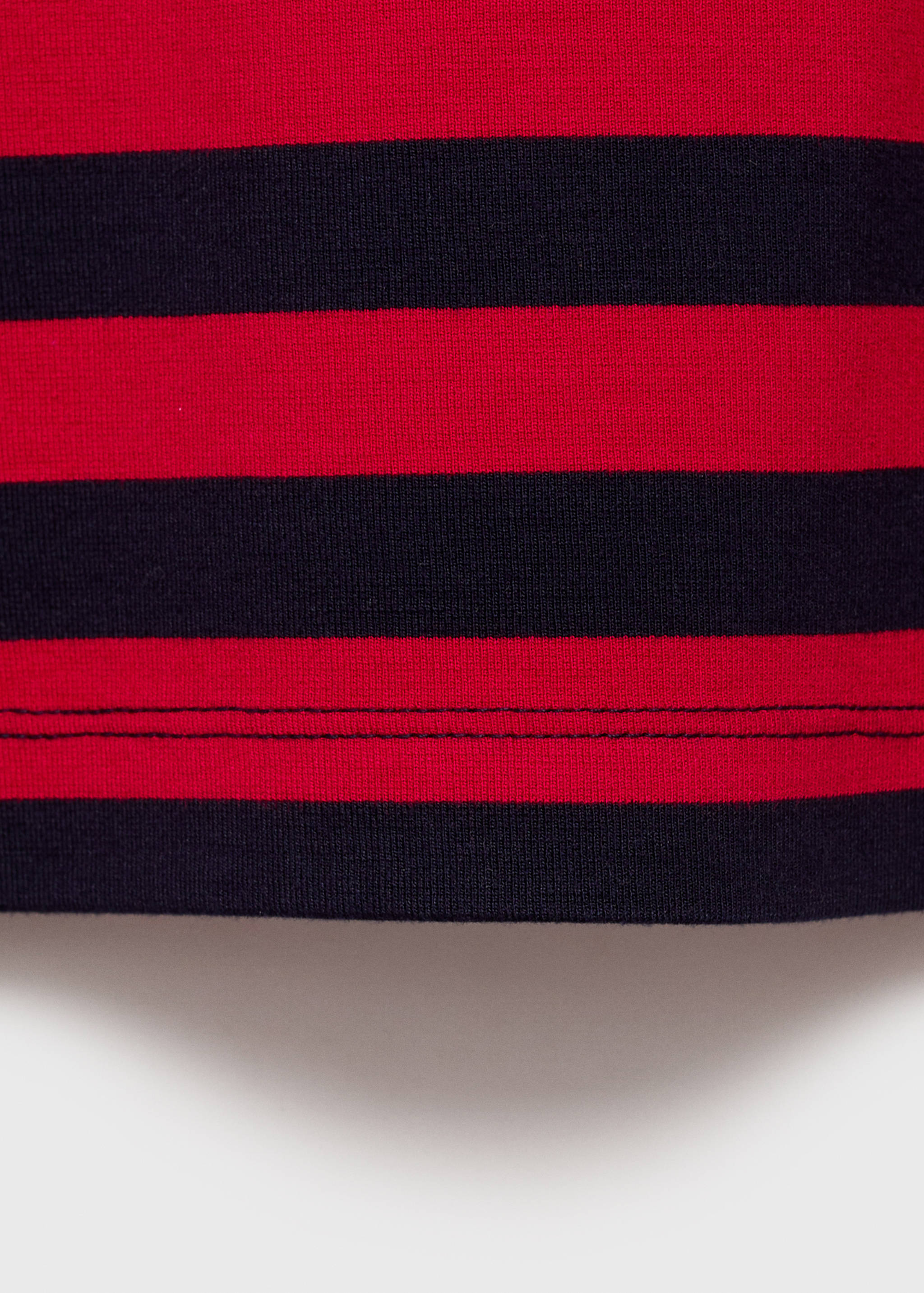 Striped short-sleeved t-shirt - Details of the article 0