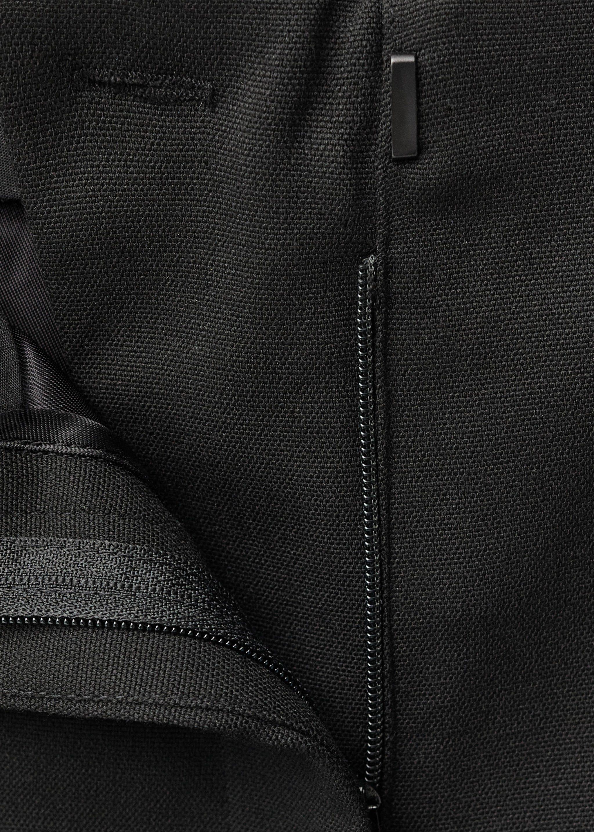 Pantalón traje flare aberturas - Detalle del artículo 0, Negro. Ref: 87084419-00.