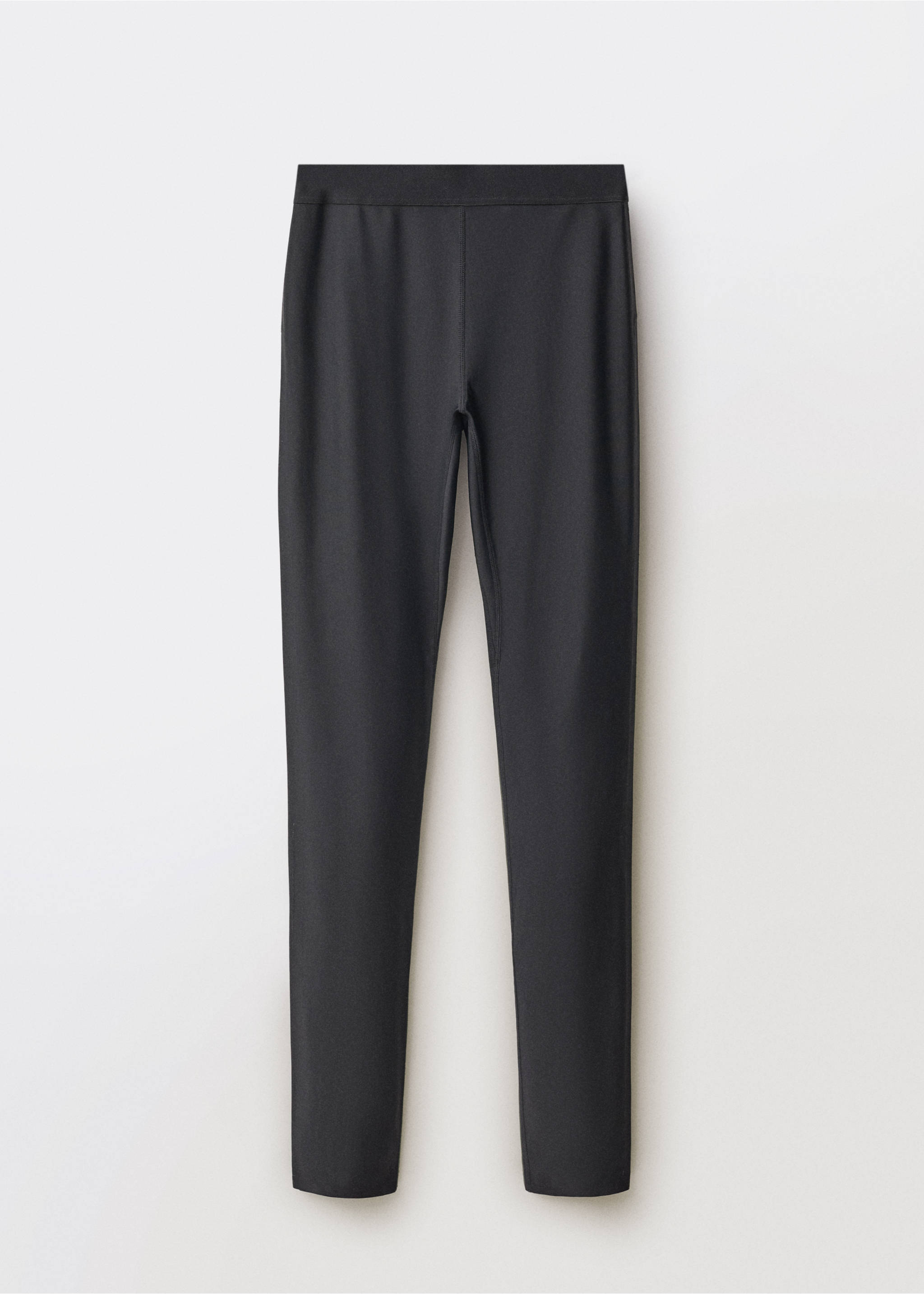 Leggings with zip - Article without model, Black. Ref: 87084420-00.