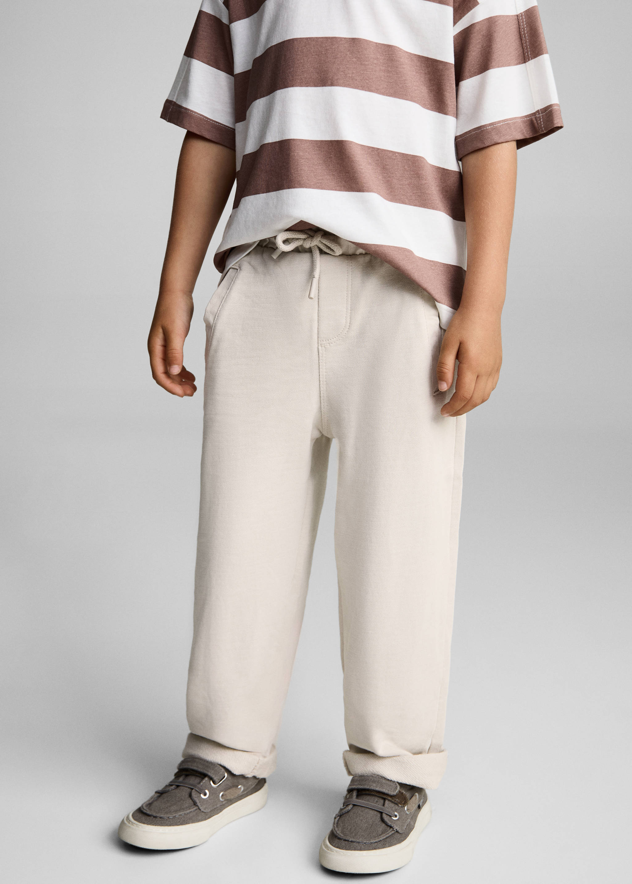 Pantalon jogger maille - Plan moyen